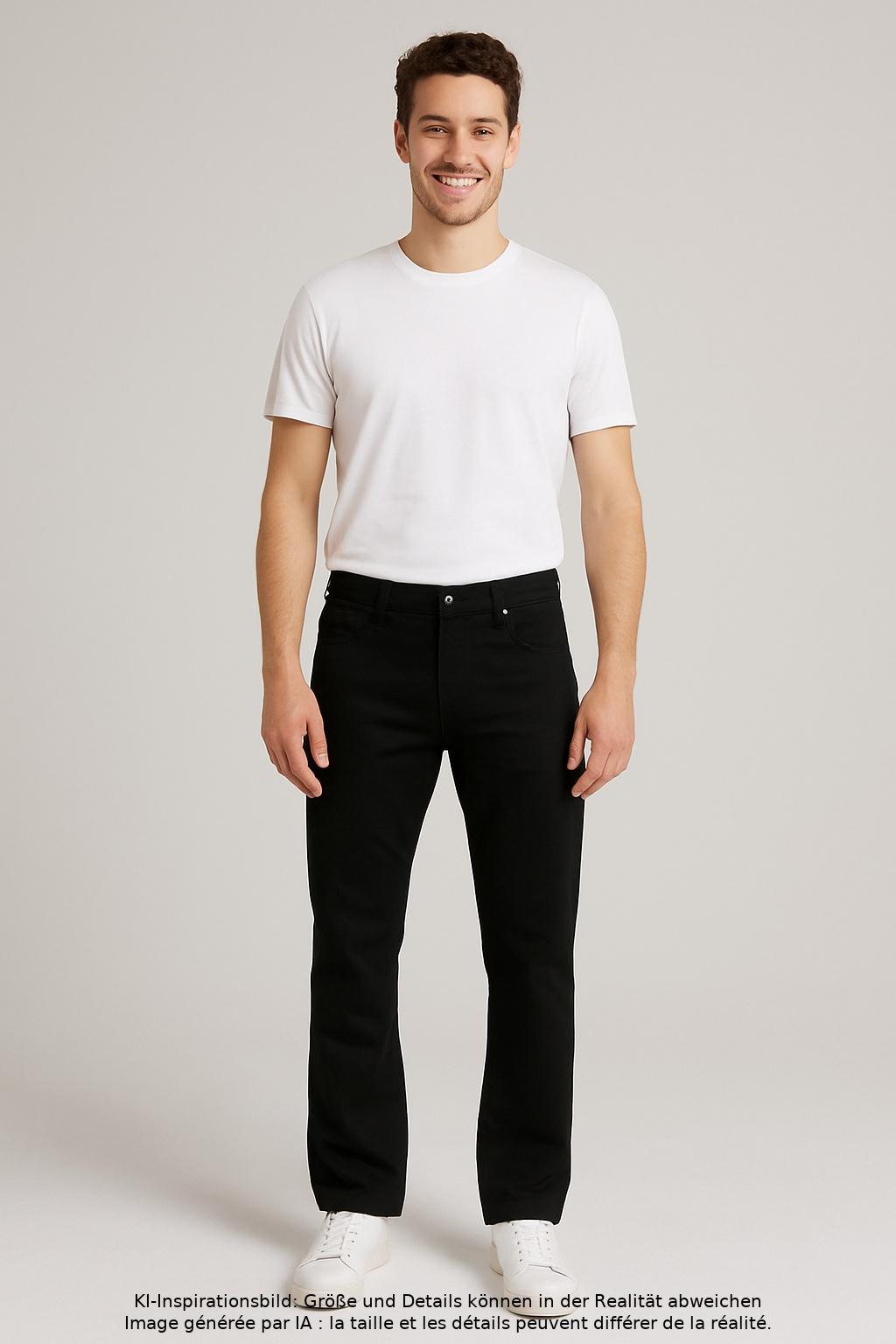 Thumbnail - Walbusch Herren Jeans, schwarz, Gr. 35