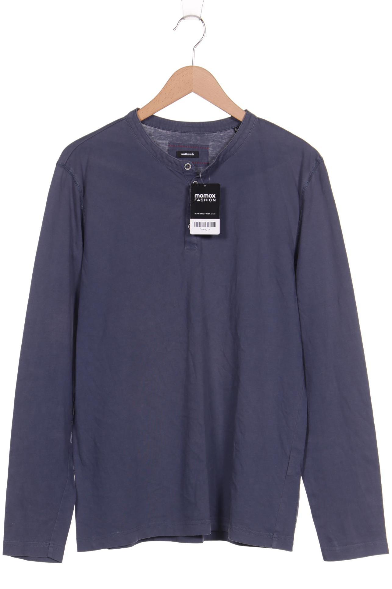 

Walbusch Herren Langarmshirt, blau
