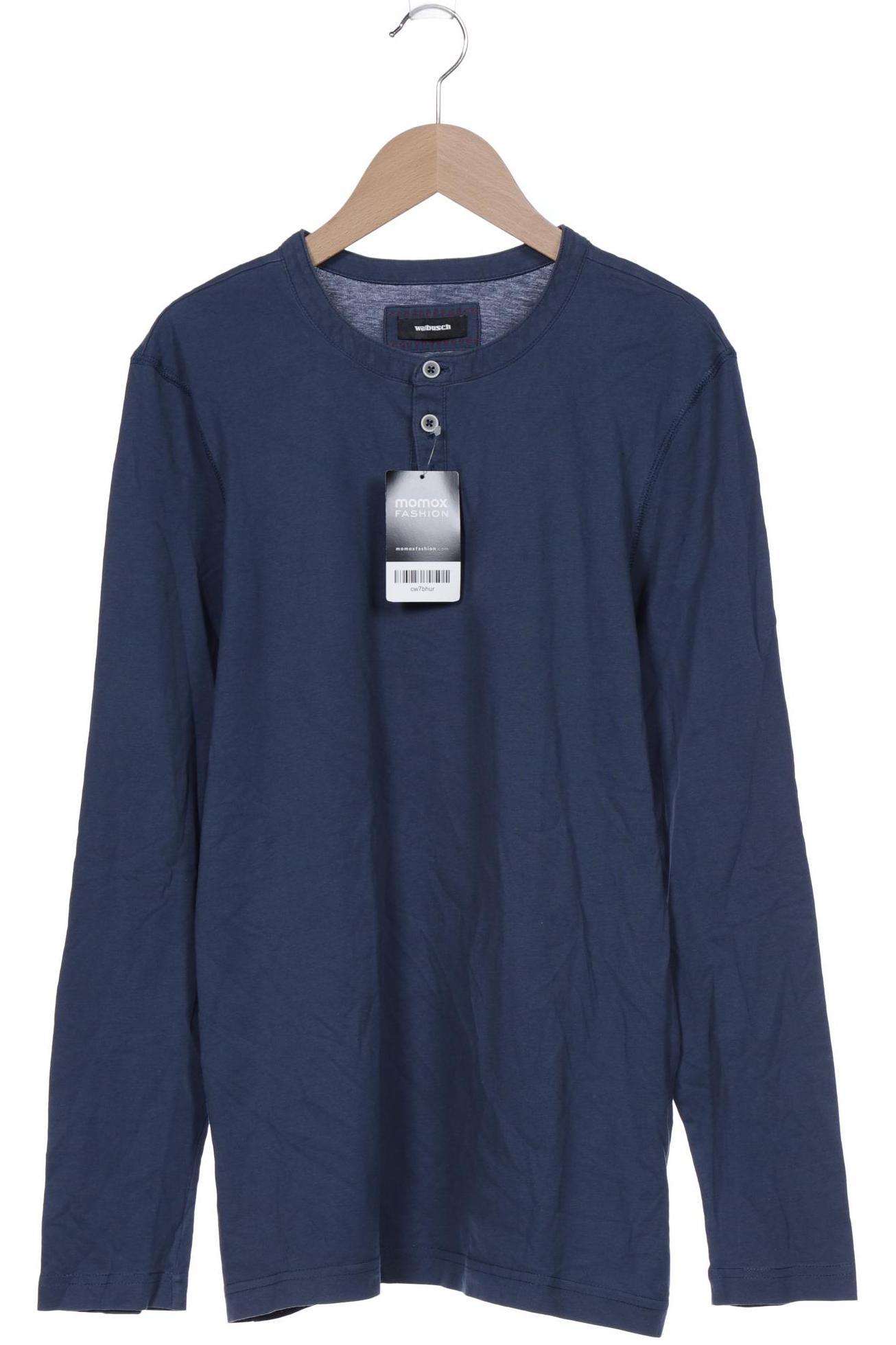 

Walbusch Herren Langarmshirt, blau