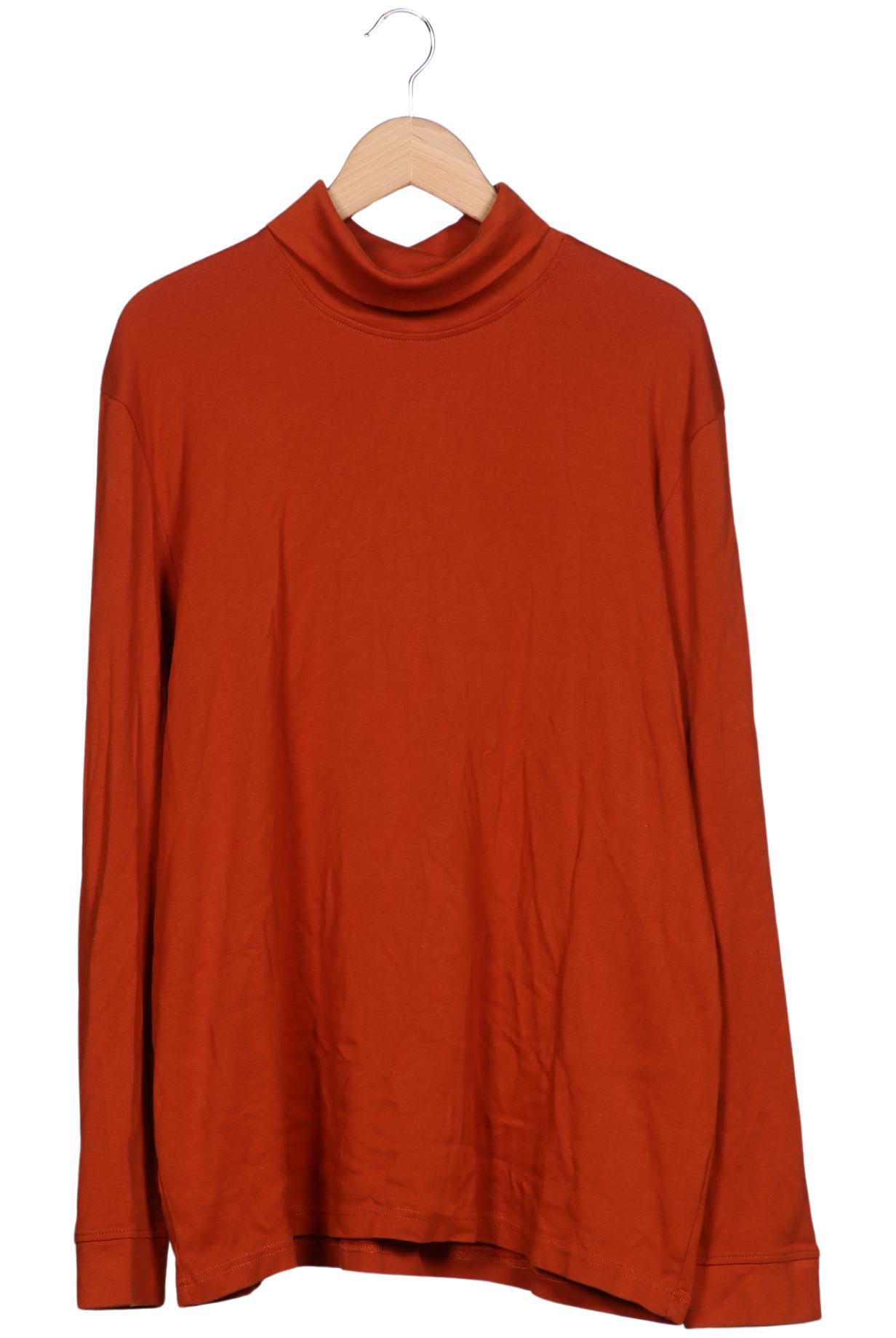 

Walbusch Herren Langarmshirt, orange, Gr. 58