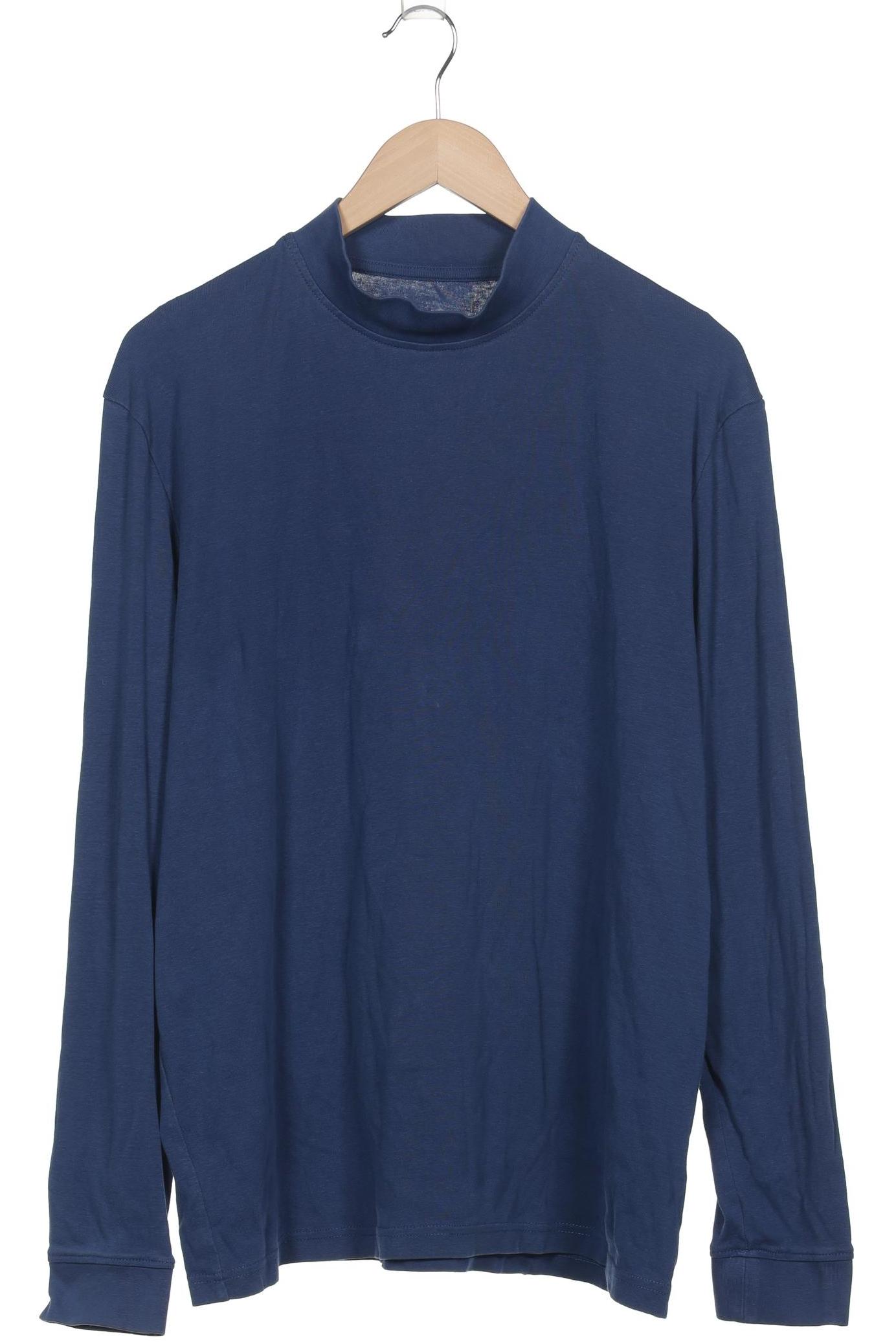 

Walbusch Herren Langarmshirt, marineblau, Gr. 54