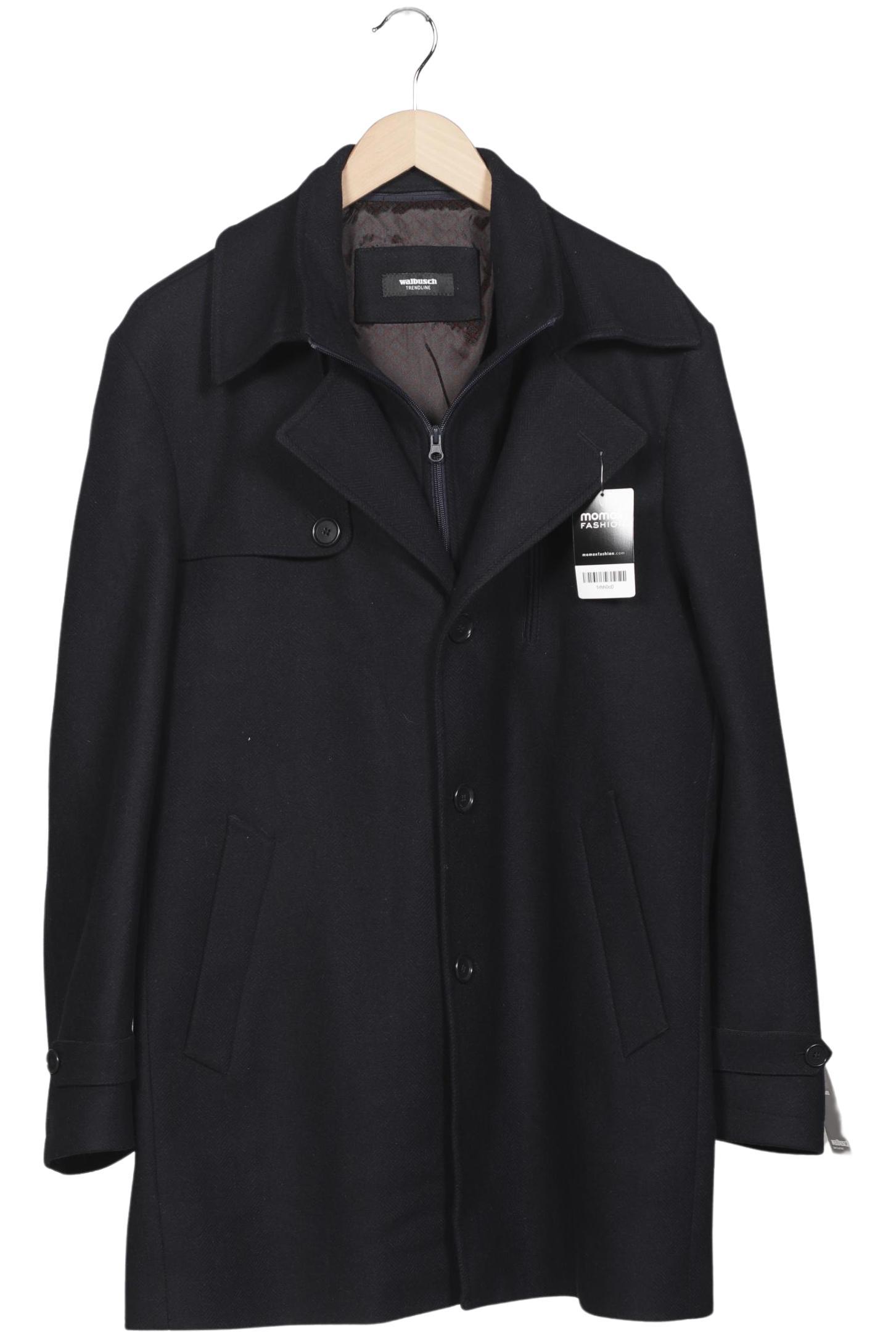 

Walbusch Herren Mantel, marineblau, Gr. 56