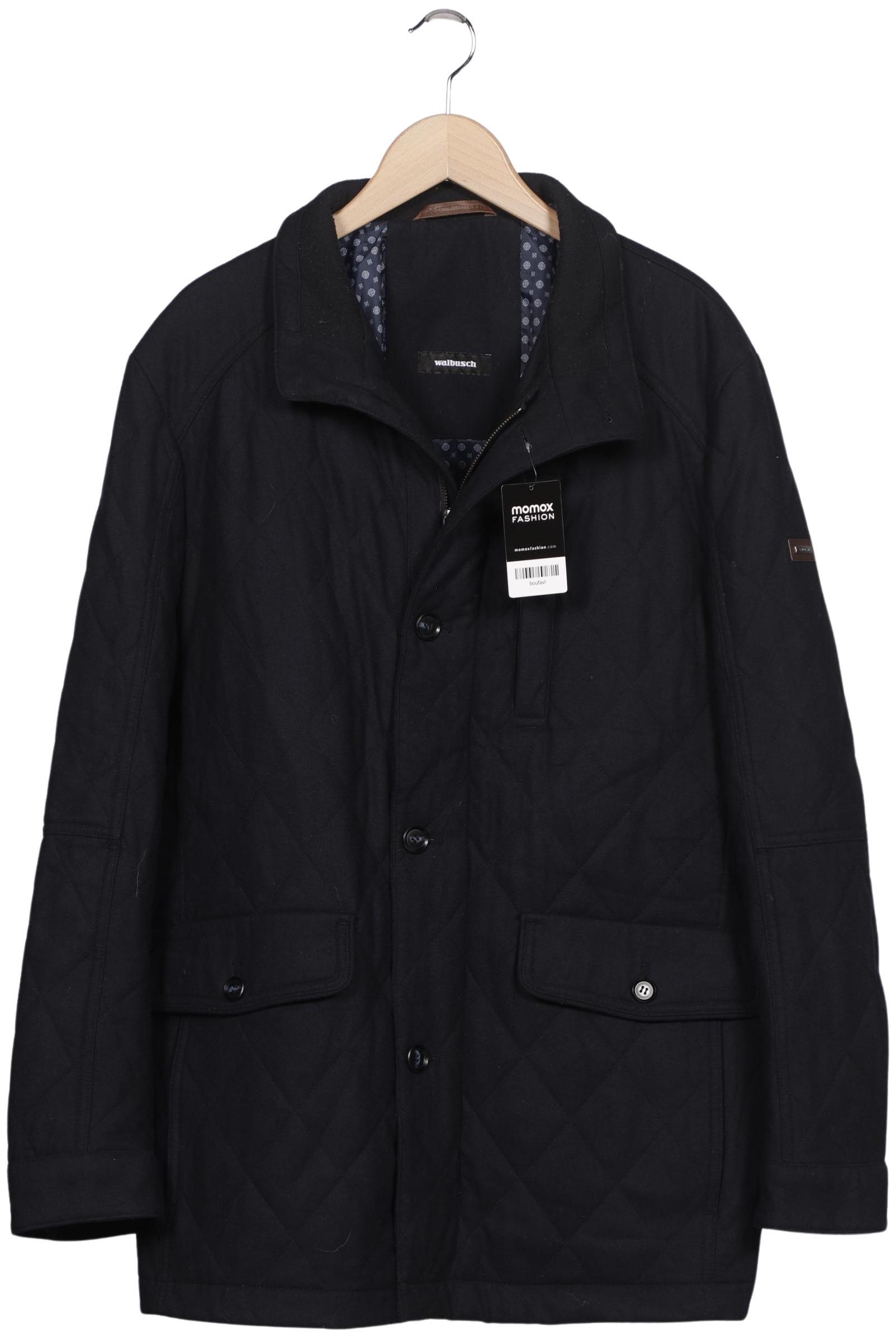 

Walbusch Herren Mantel, marineblau, Gr. 56