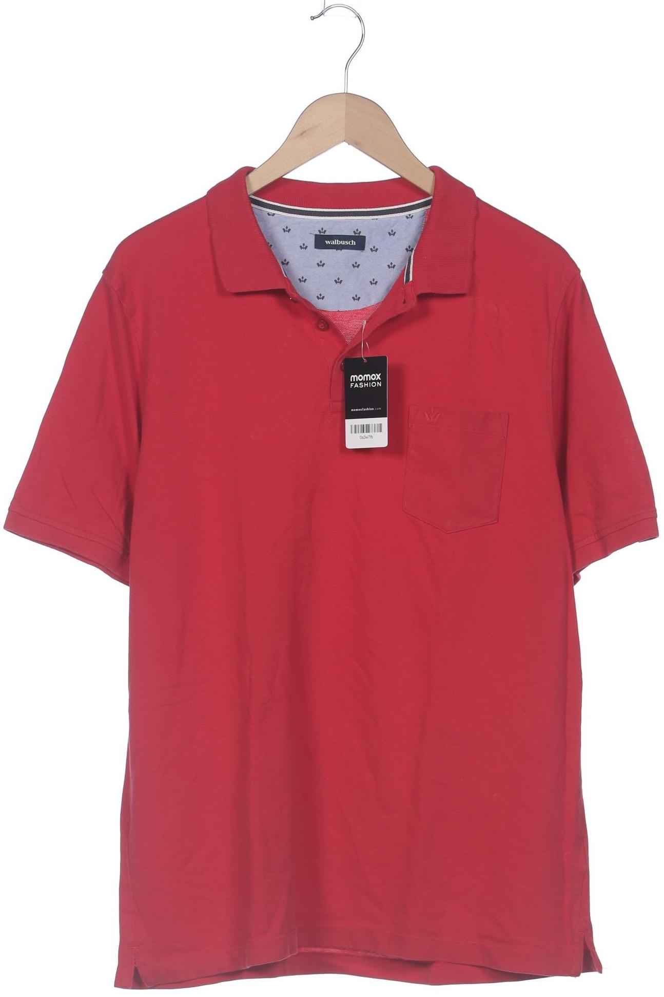 

Walbusch Herren Poloshirt, rot, Gr. 54