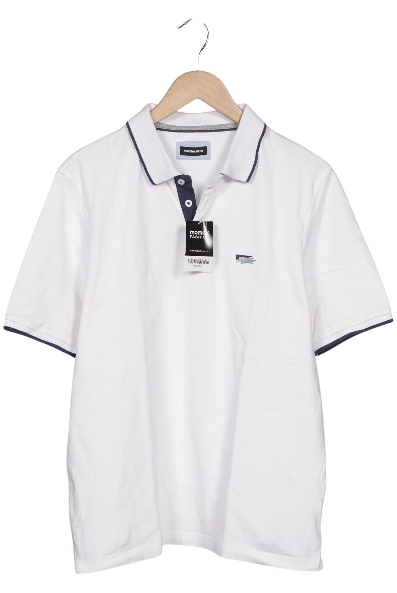 

Walbusch Herren Poloshirt, weiß, Gr. 52