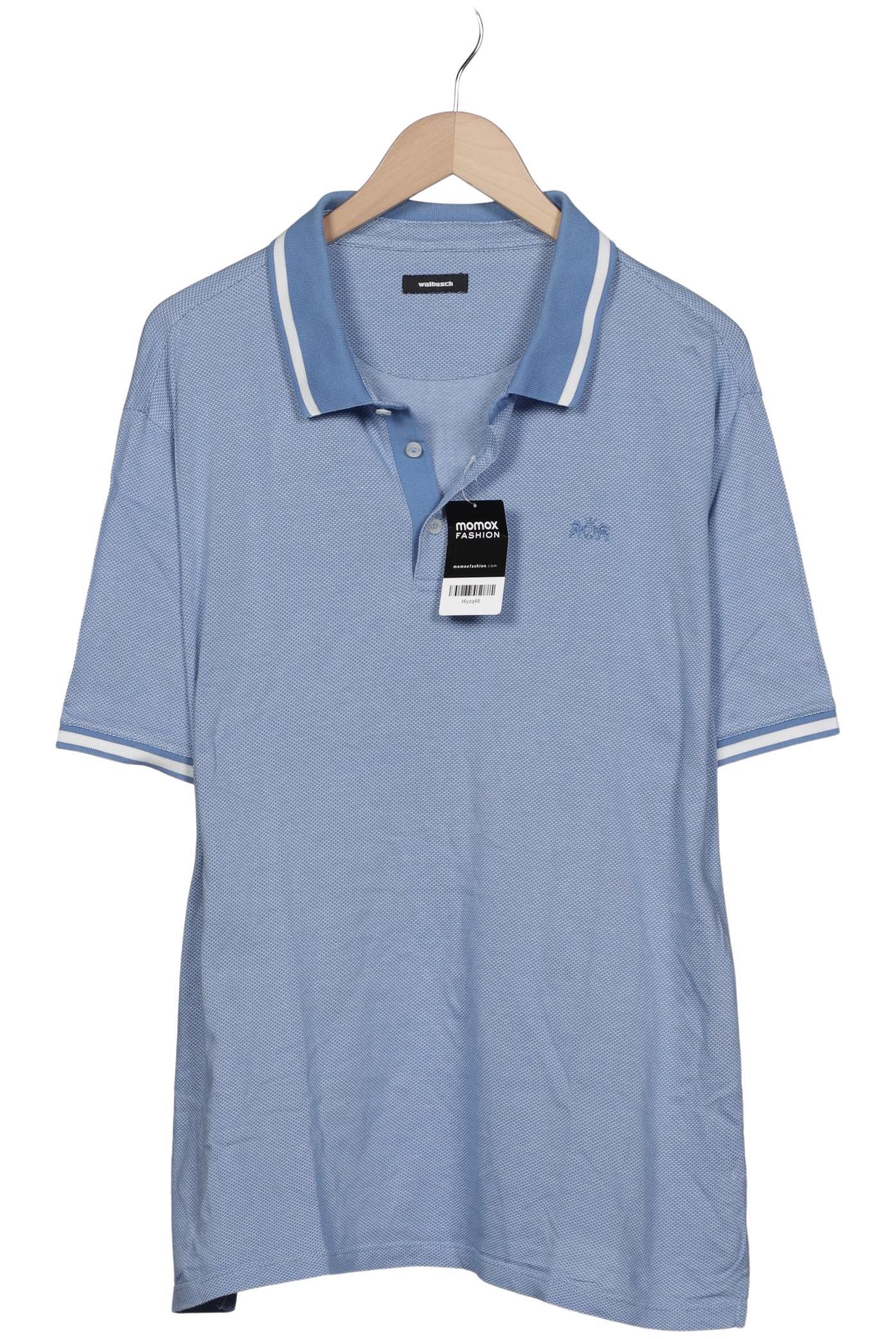

Walbusch Herren Poloshirt, hellblau, Gr. 58