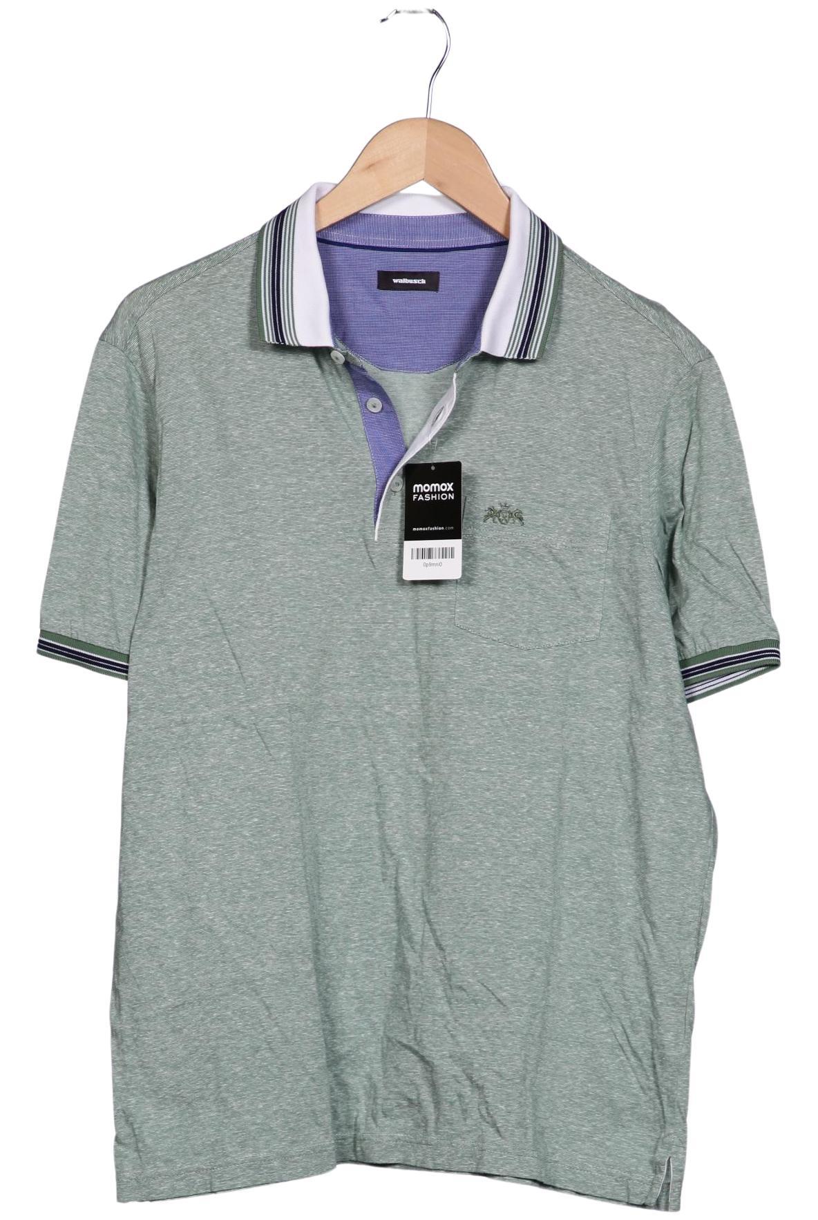 

Walbusch Herren Poloshirt, grün, Gr. 48