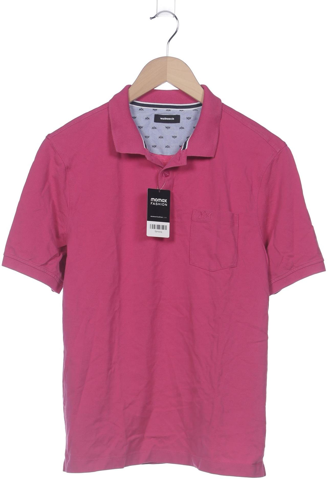 

Walbusch Herren Poloshirt, pink, Gr. 50