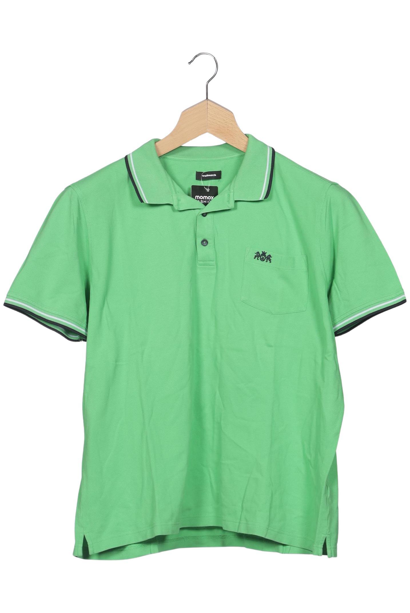 Thumbnail - Walbusch Herren Poloshirt, grün, Gr. 54