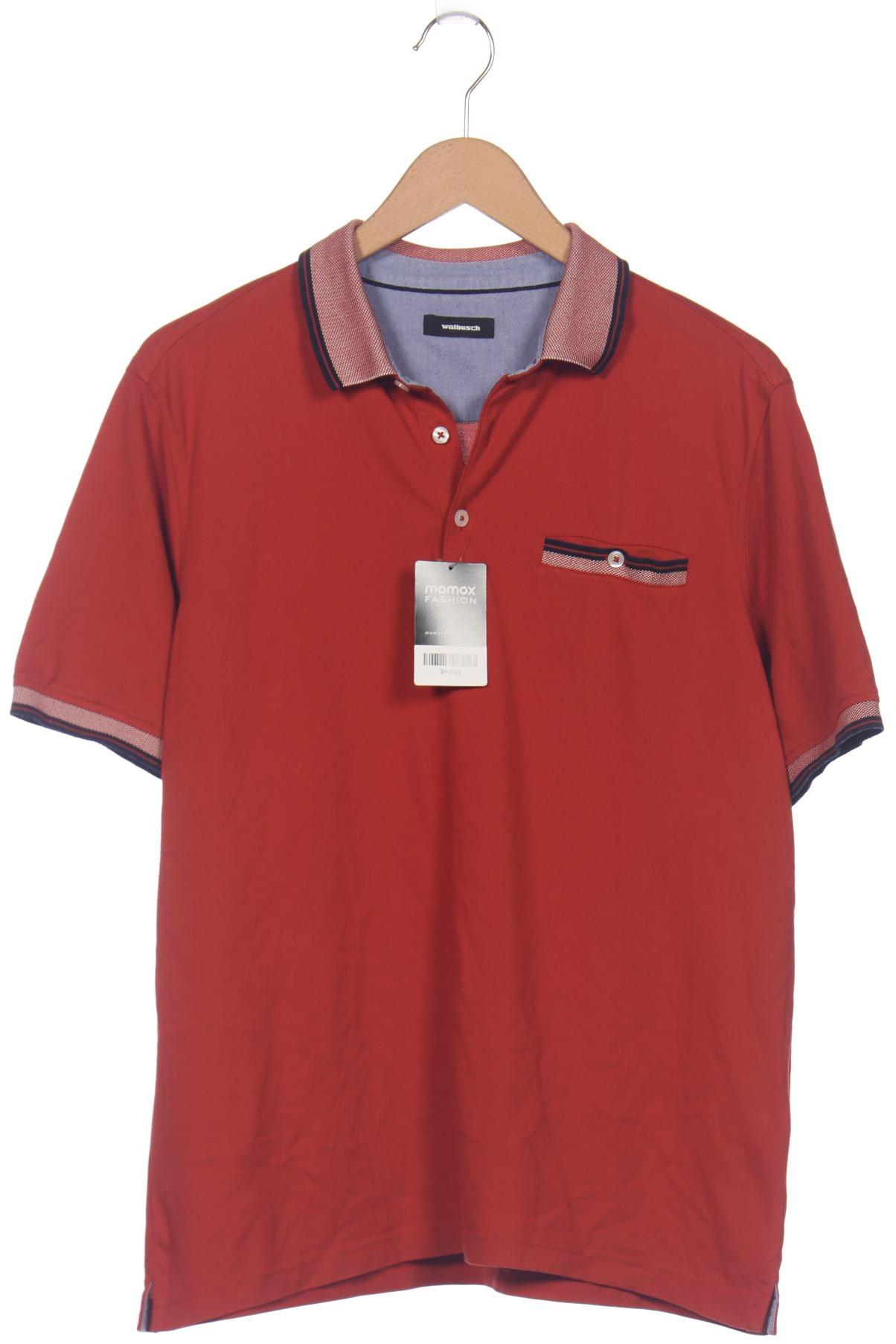 

Walbusch Herren Poloshirt, orange, Gr. 50