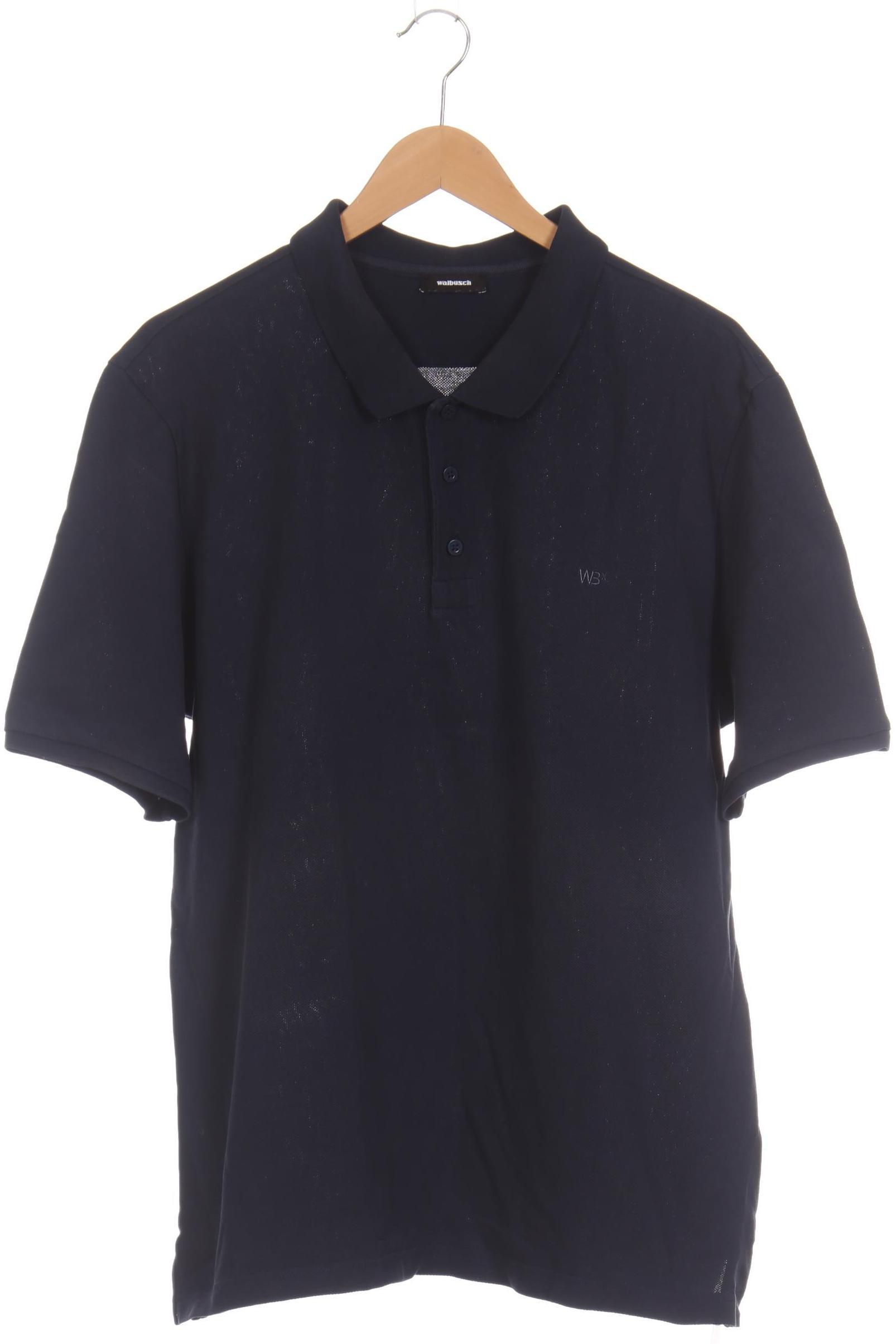 

Walbusch Herren Poloshirt, blau, Gr. 56