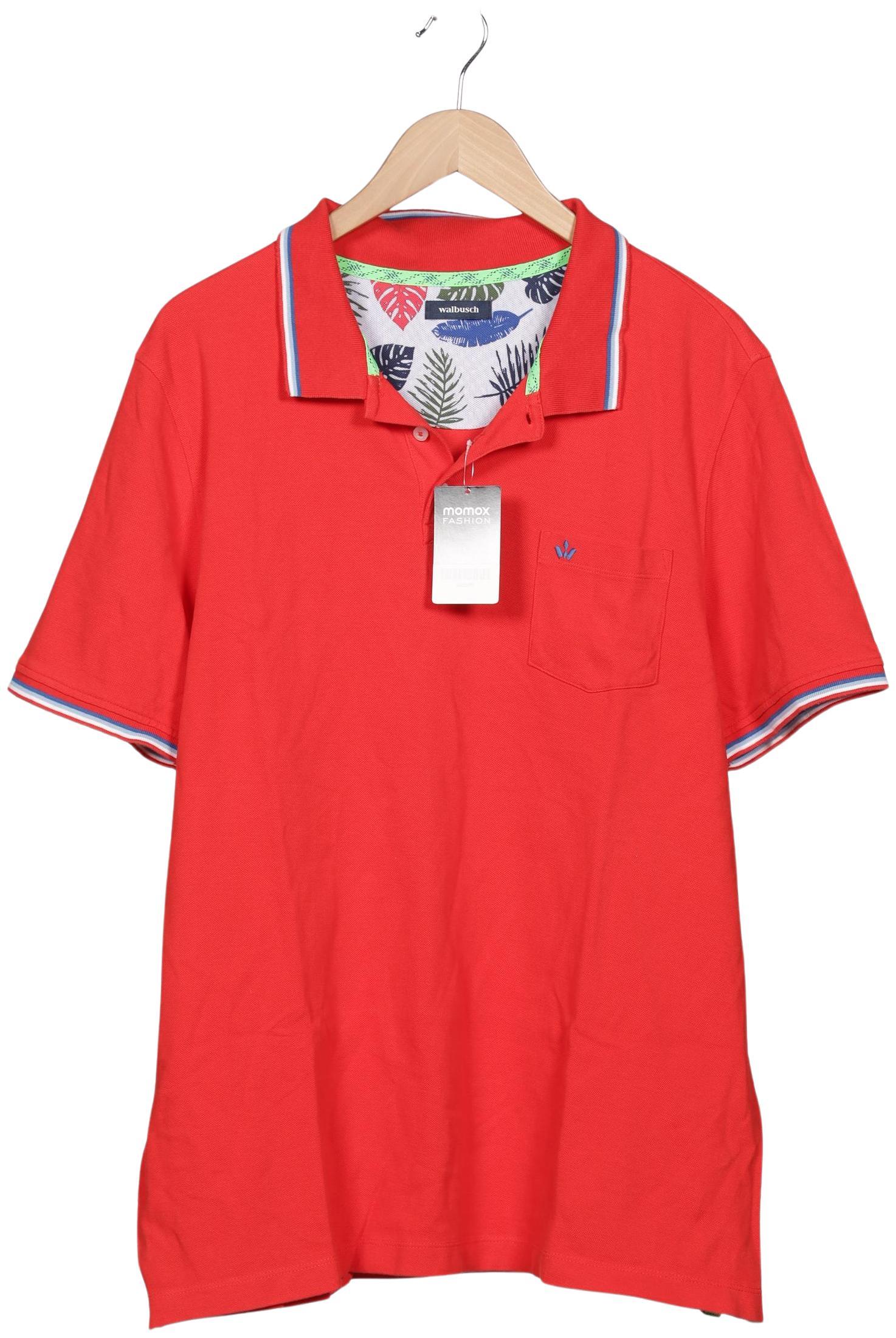 Thumbnail - Walbusch Herren Poloshirt, rot, Gr. 58