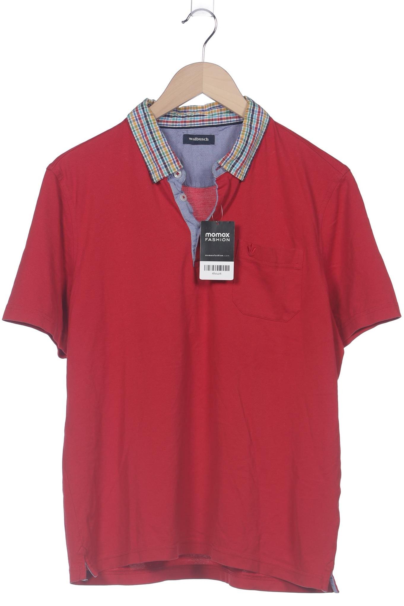 

Walbusch Herren Poloshirt, rot, Gr. 52