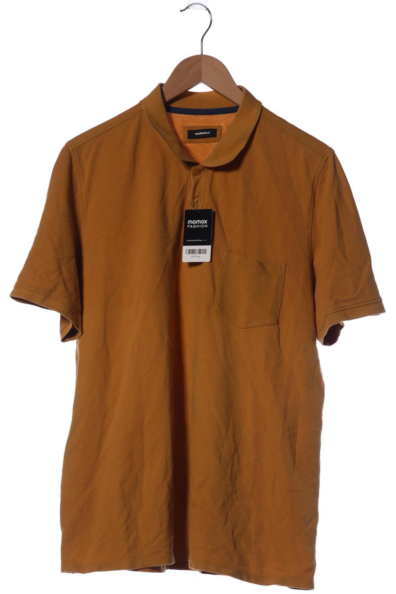 

Walbusch Herren Poloshirt, orange, Gr. 56