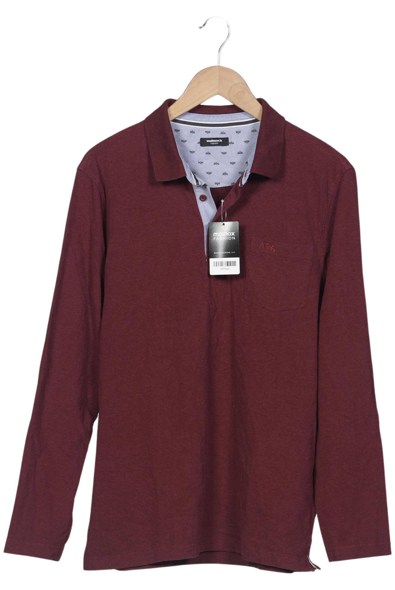 

Walbusch Herren Poloshirt, bordeaux, Gr. 52