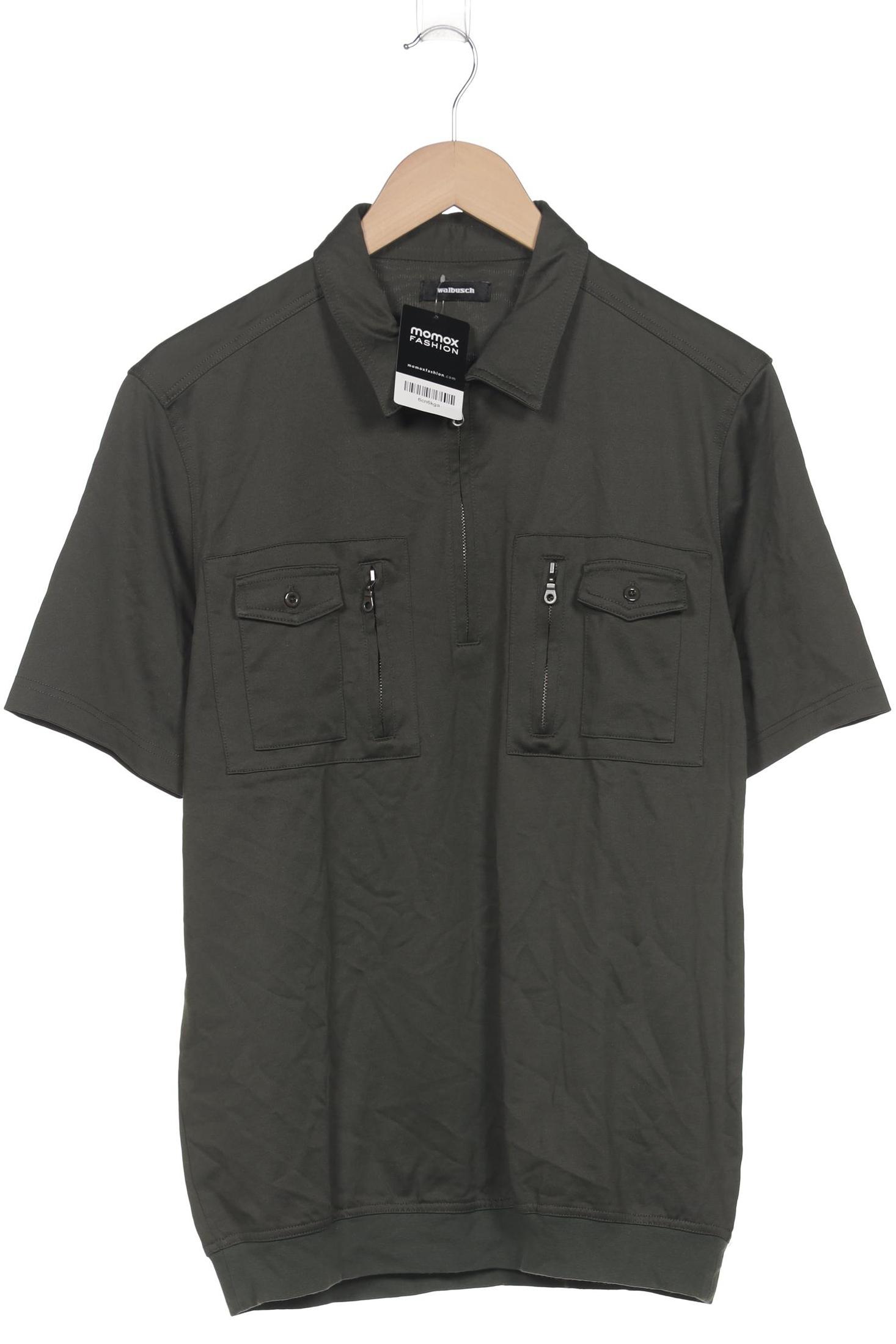 

Walbusch Herren Poloshirt, grün, Gr. 50