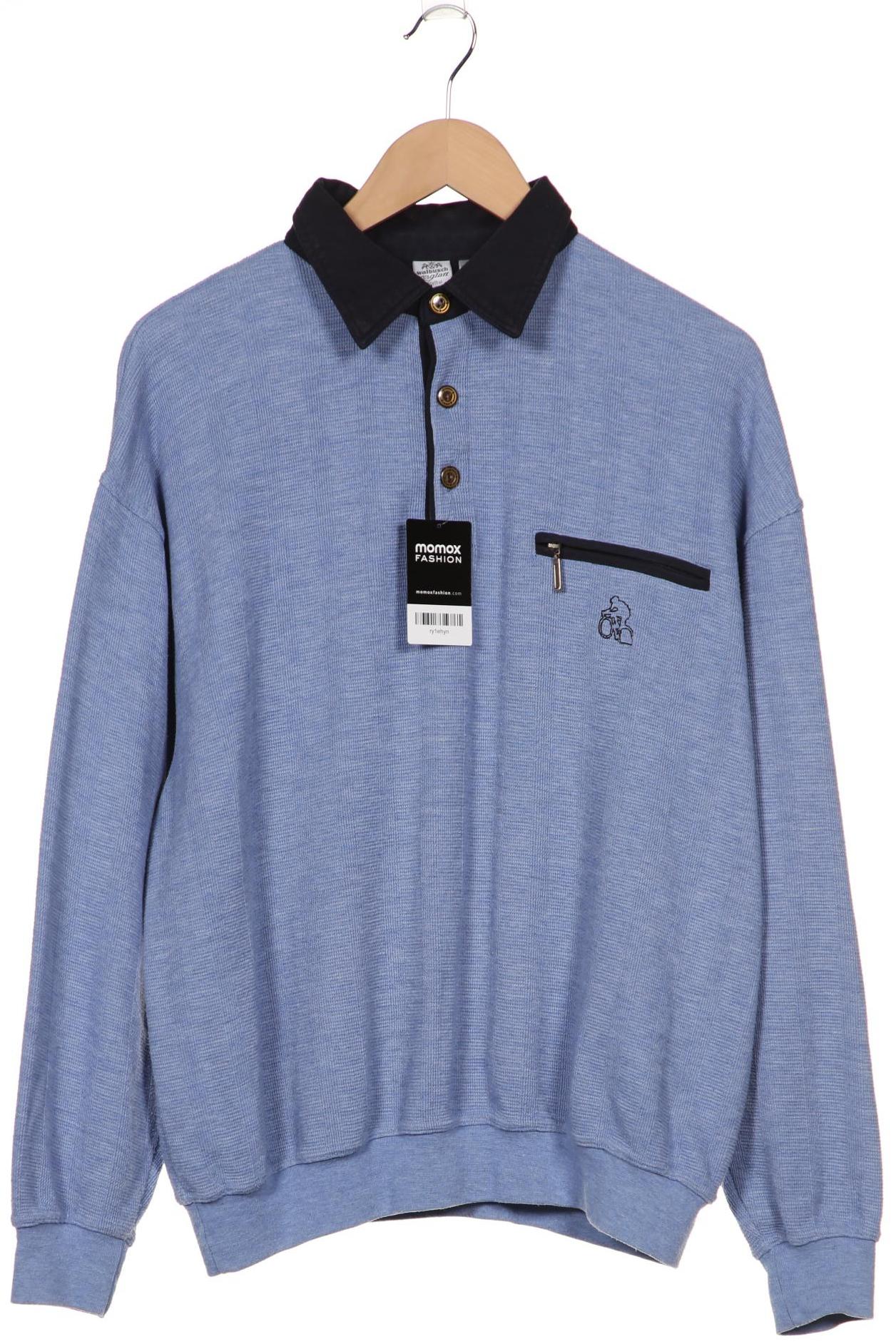 

Walbusch Herren Poloshirt, blau, Gr. 58
