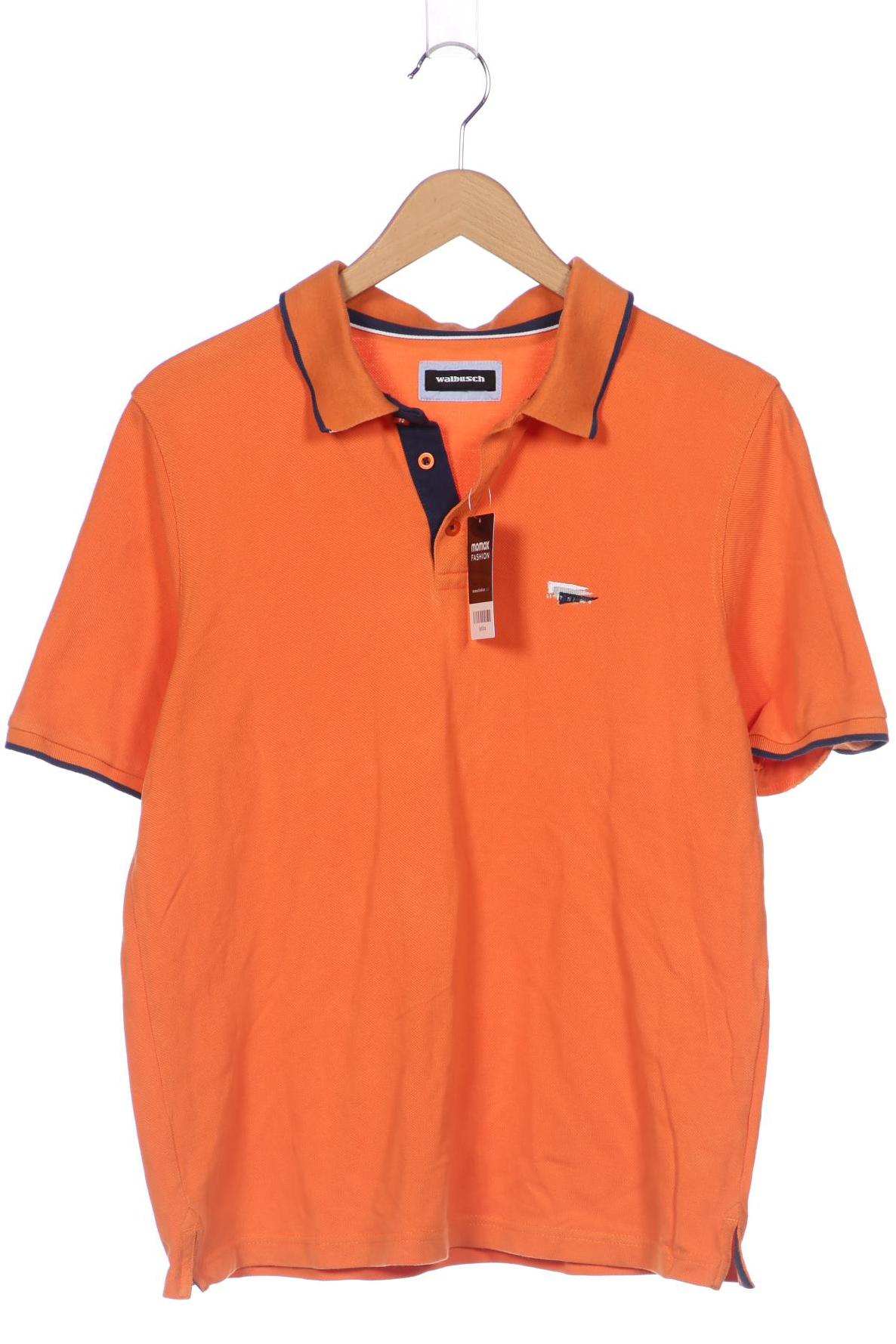 

Walbusch Herren Poloshirt, orange, Gr. 52