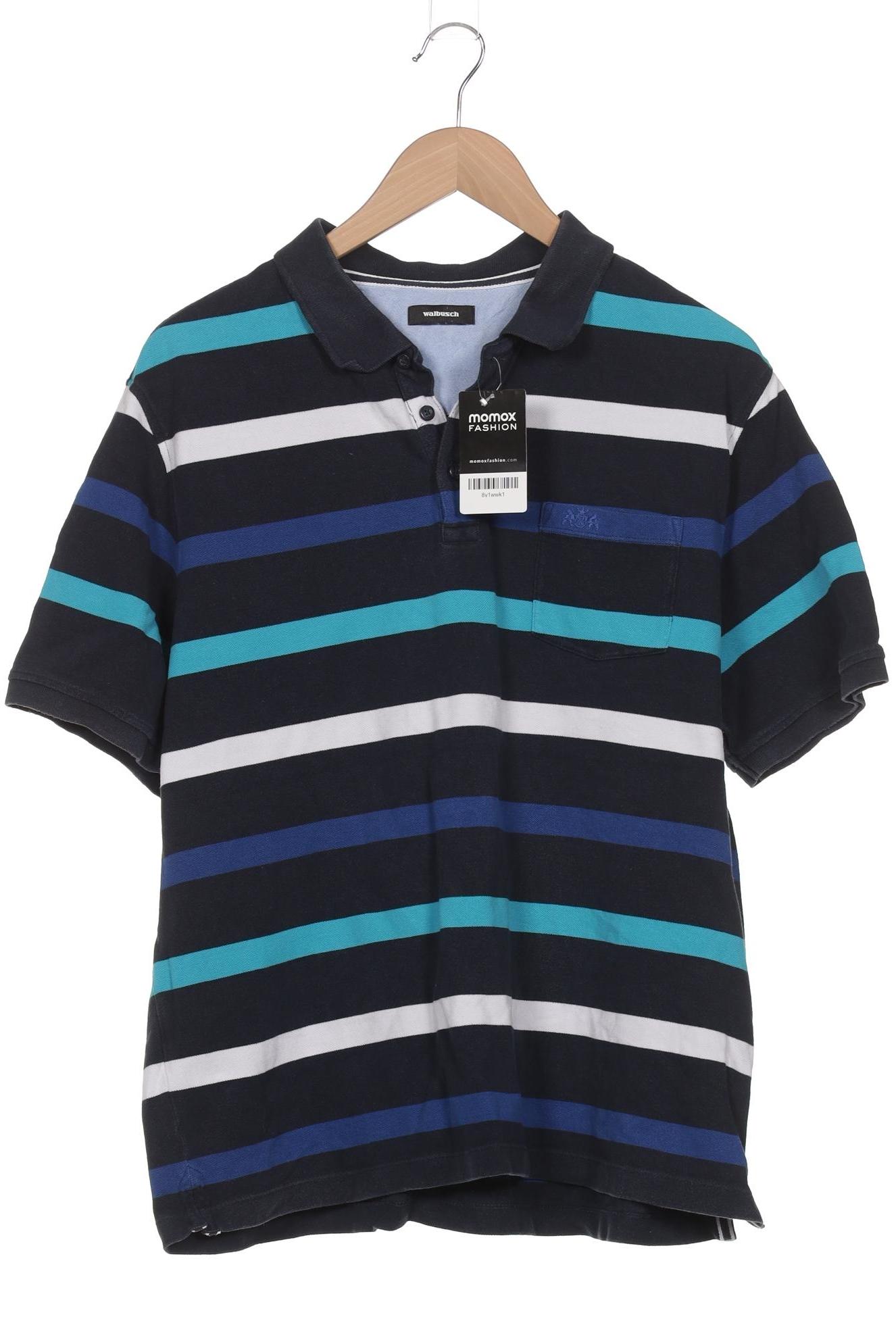 

Walbusch Herren Poloshirt, marineblau, Gr. 56