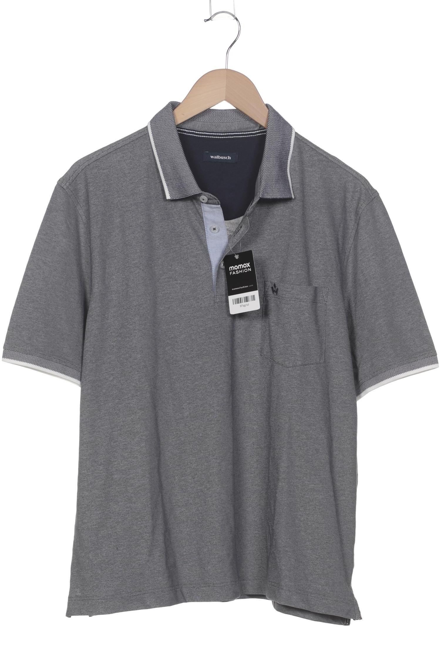 

Walbusch Herren Poloshirt, grau, Gr. 52