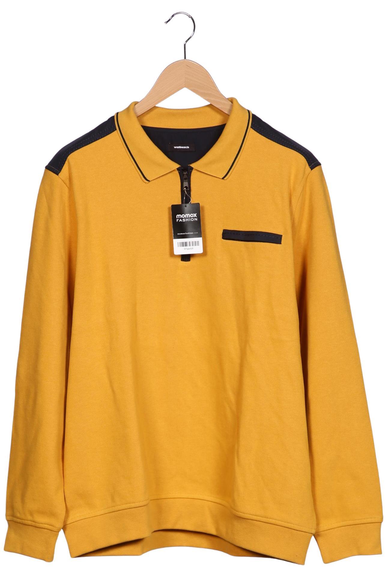 

Walbusch Herren Poloshirt, gelb, Gr. 56