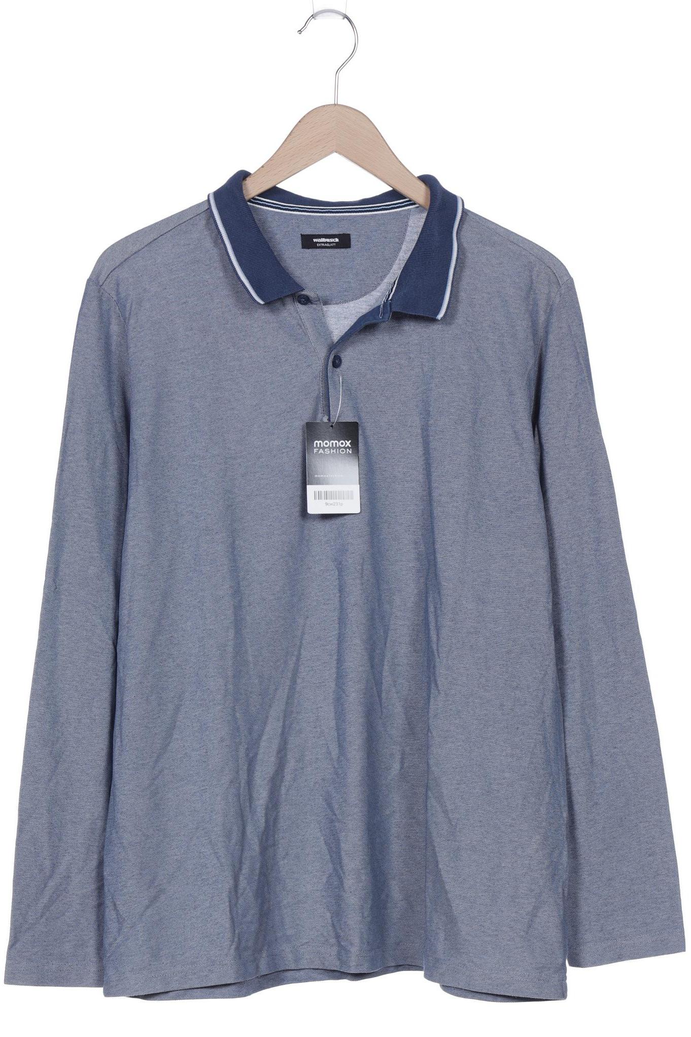 

Walbusch Herren Poloshirt, blau, Gr. 54