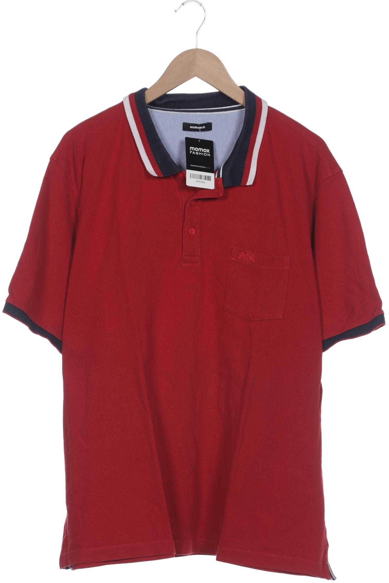 

Walbusch Herren Poloshirt, rot, Gr. 62