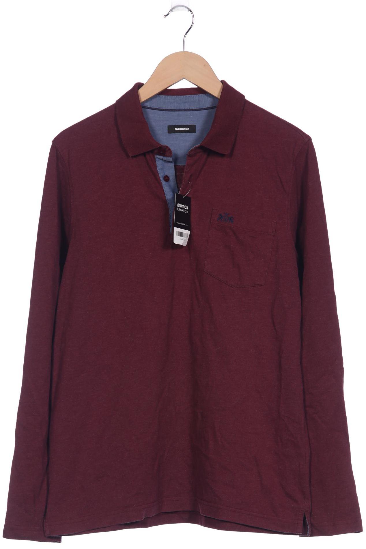 

Walbusch Herren Poloshirt, bordeaux, Gr. 48