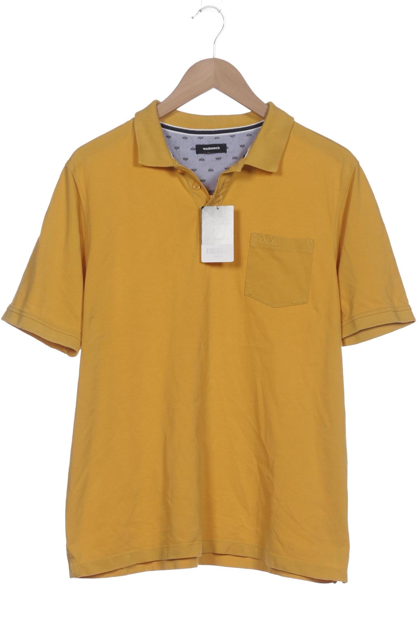

Walbusch Herren Poloshirt, gelb, Gr. 52