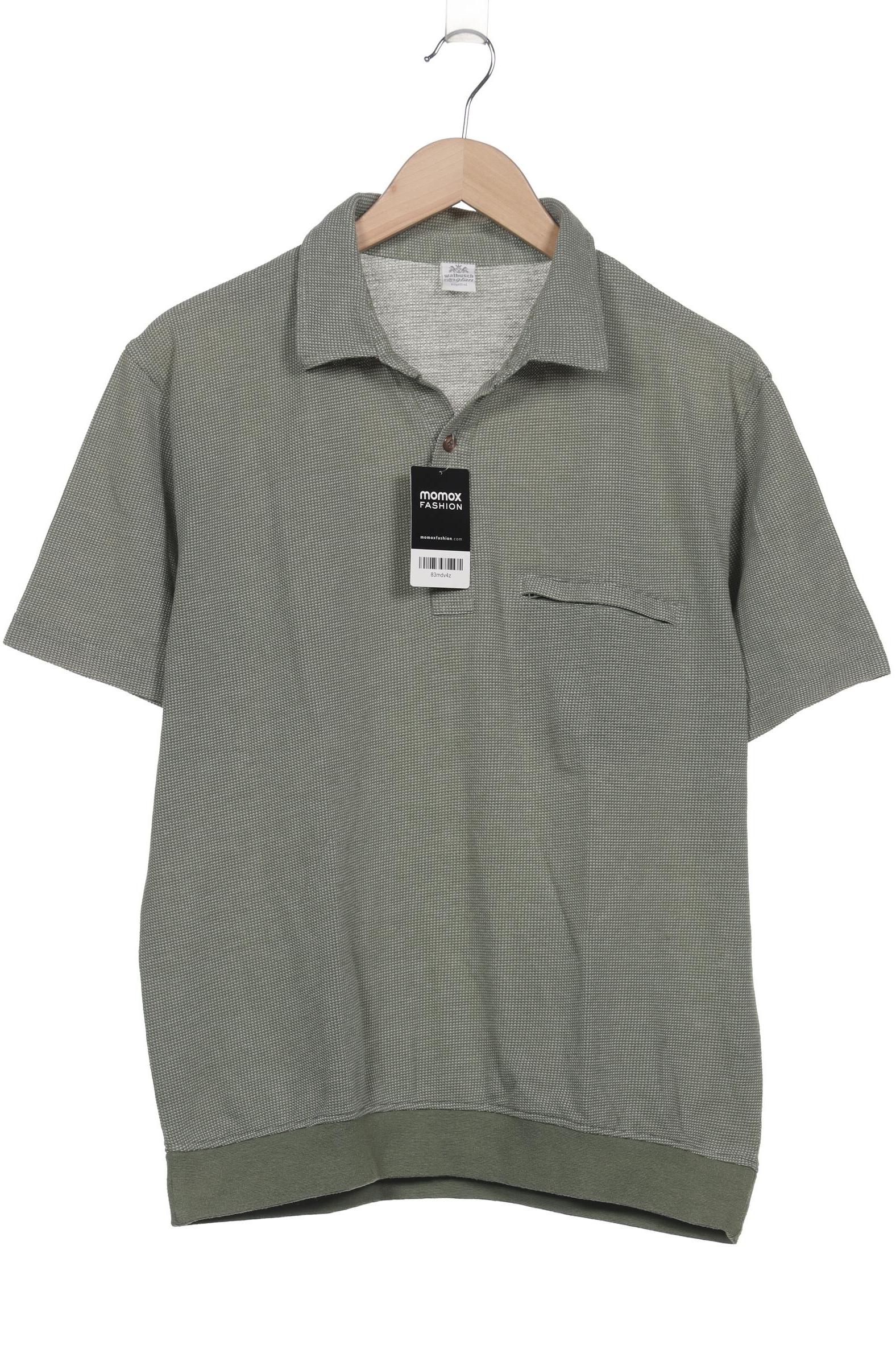 

Walbusch Herren Poloshirt, grün, Gr. 50