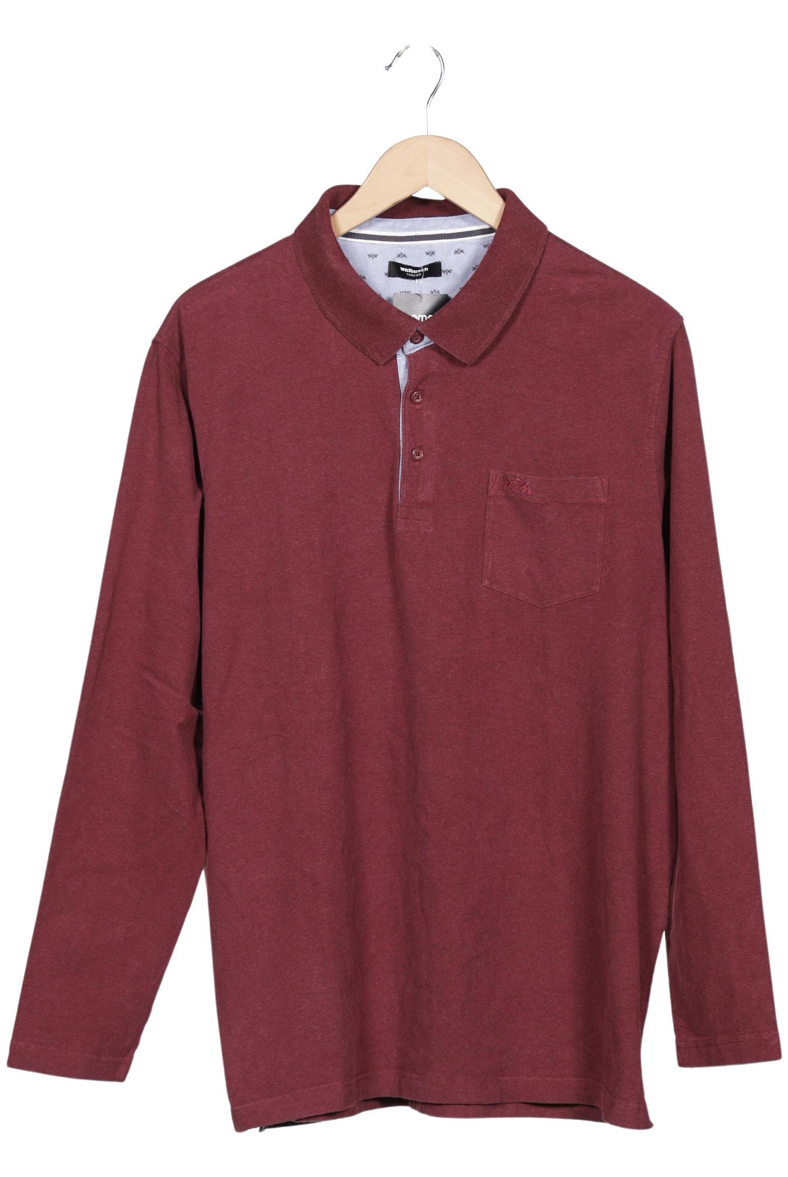 

Walbusch Herren Poloshirt, bordeaux, Gr. 56