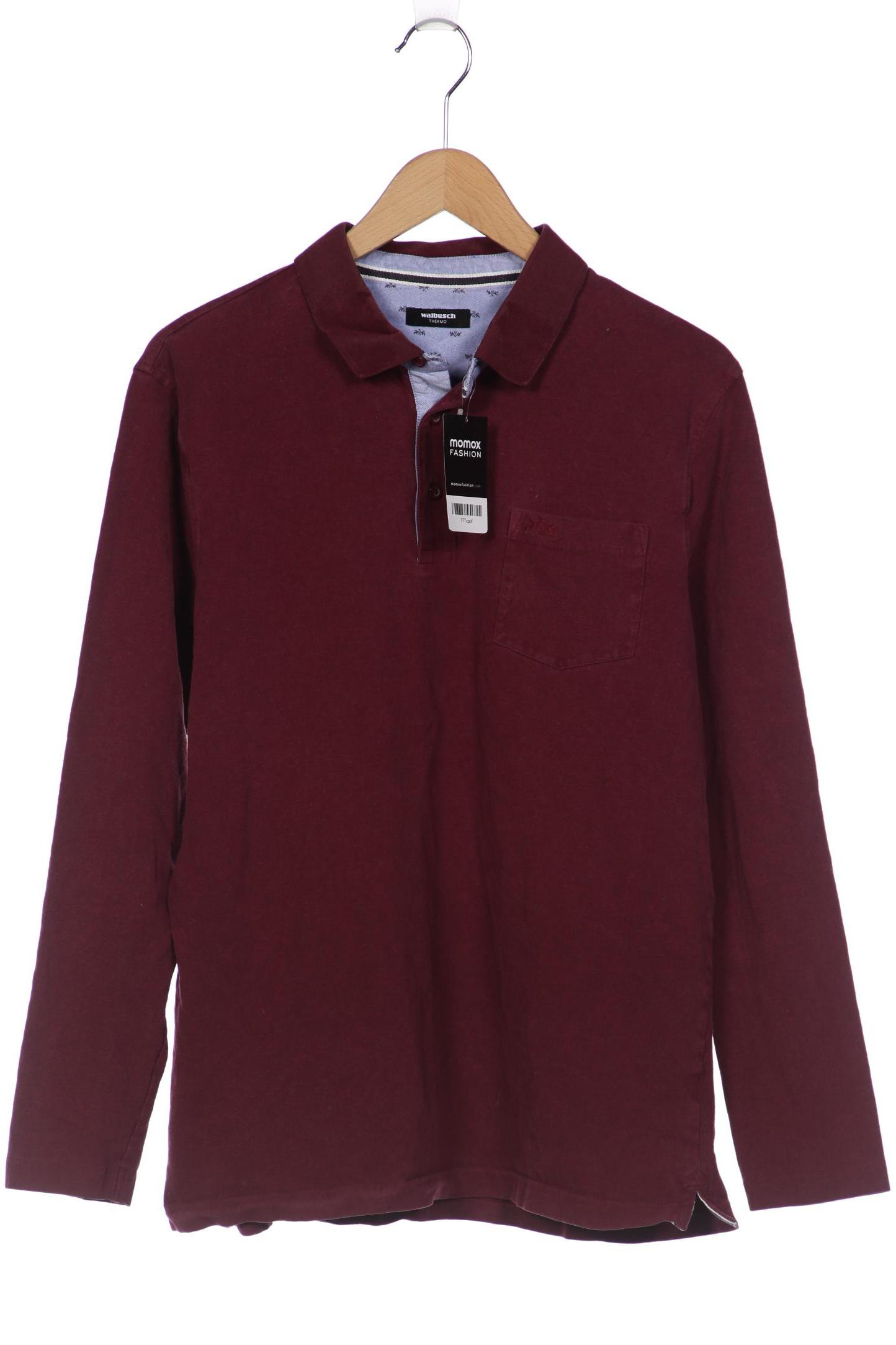 

Walbusch Herren Poloshirt, bordeaux, Gr. 52