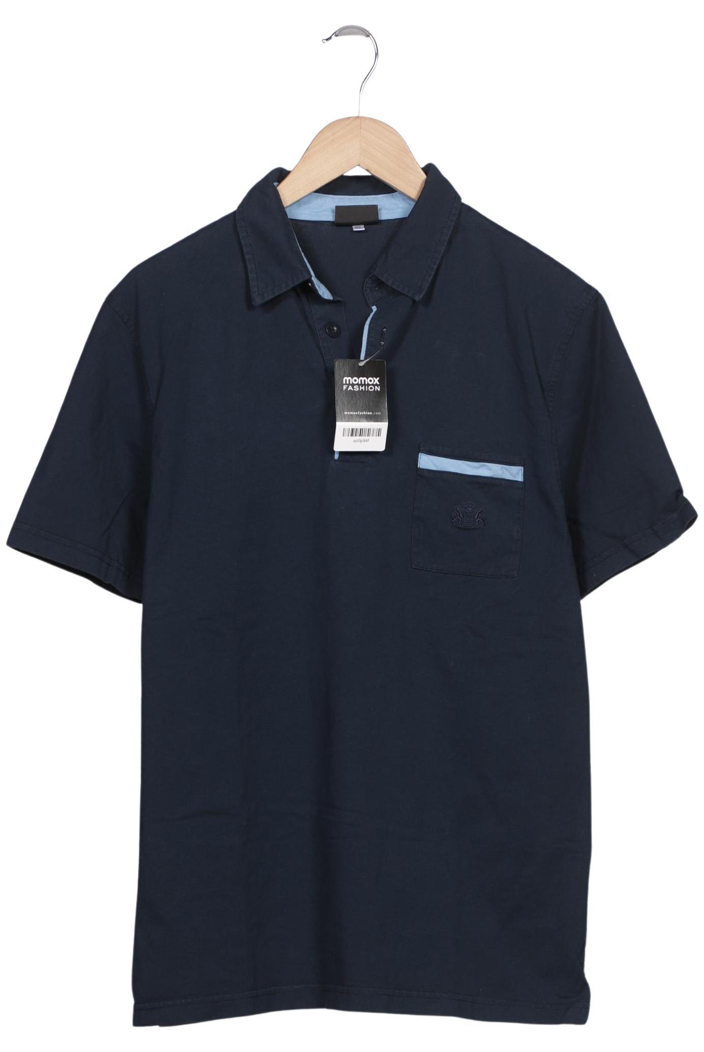 Thumbnail - Walbusch Herren Poloshirt, marineblau, Gr. 52