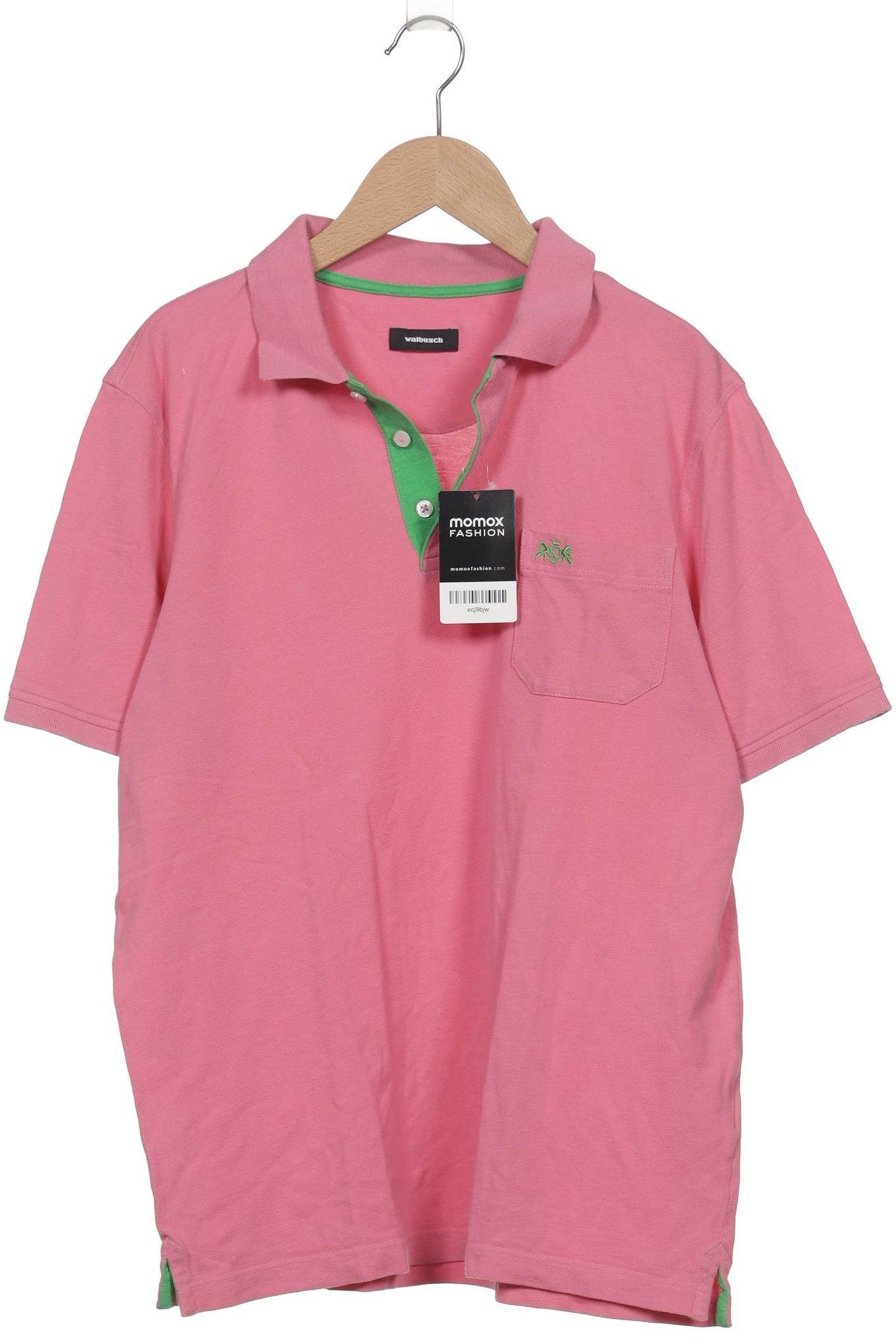 

Walbusch Herren Poloshirt, pink, Gr. 50