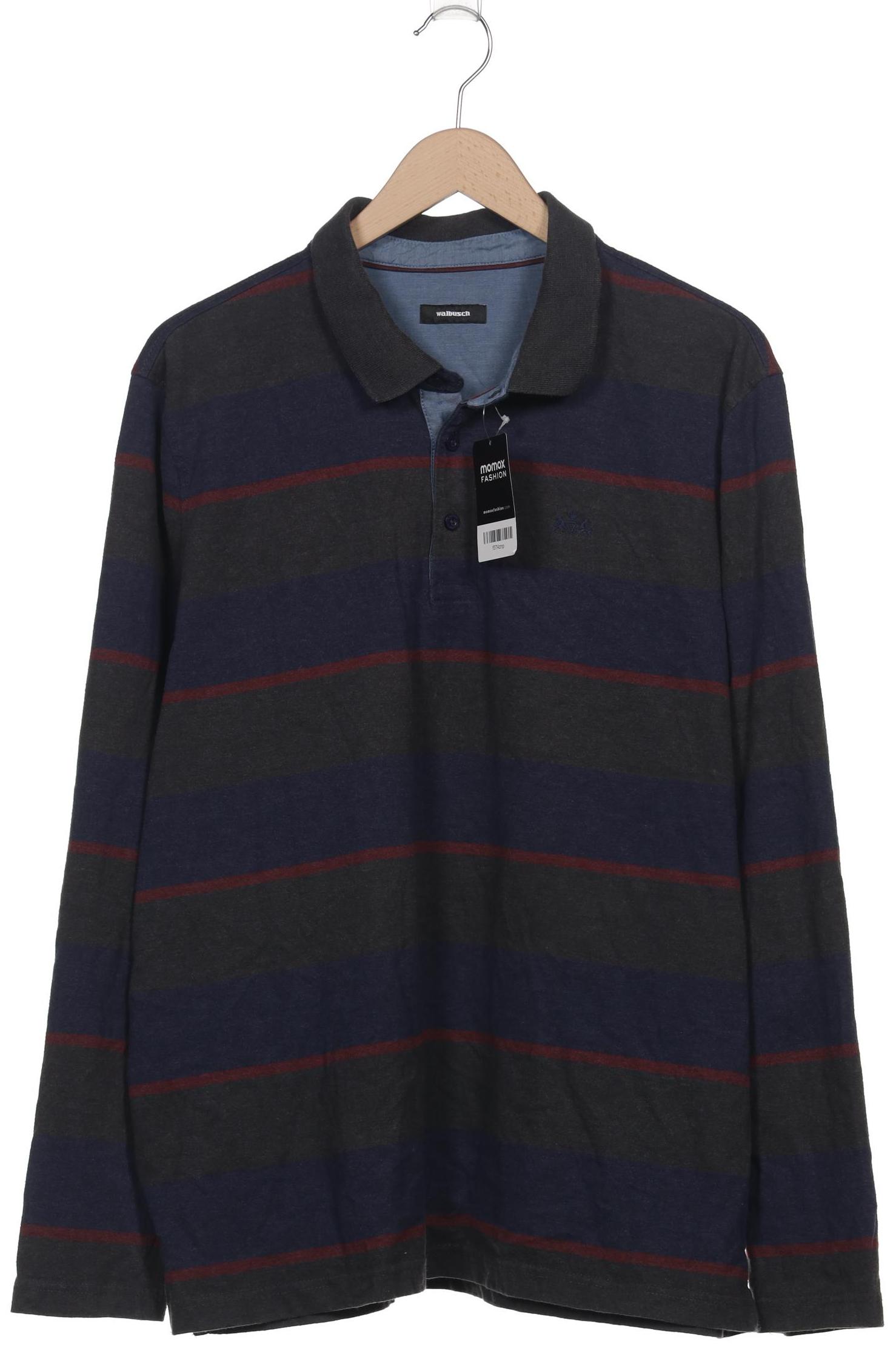 

Walbusch Herren Poloshirt, grau, Gr. 56