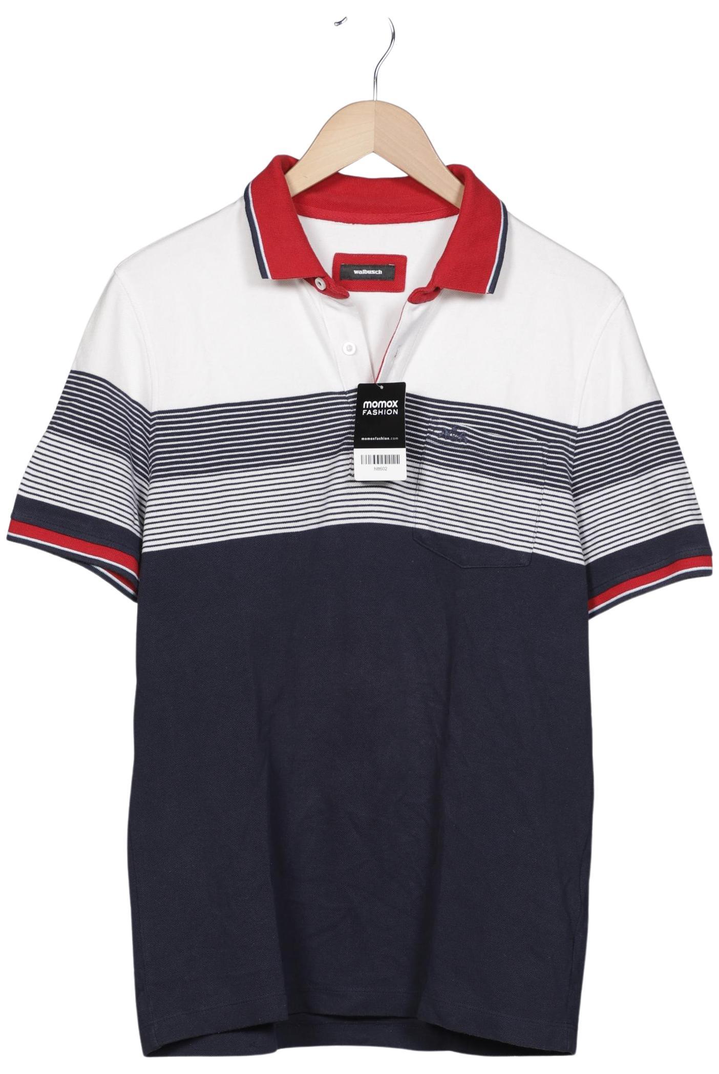 

Walbusch Herren Poloshirt, marineblau, Gr. 48