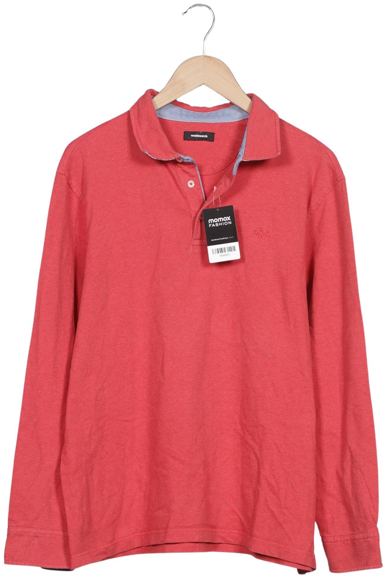 

Walbusch Herren Poloshirt, rot, Gr. 52