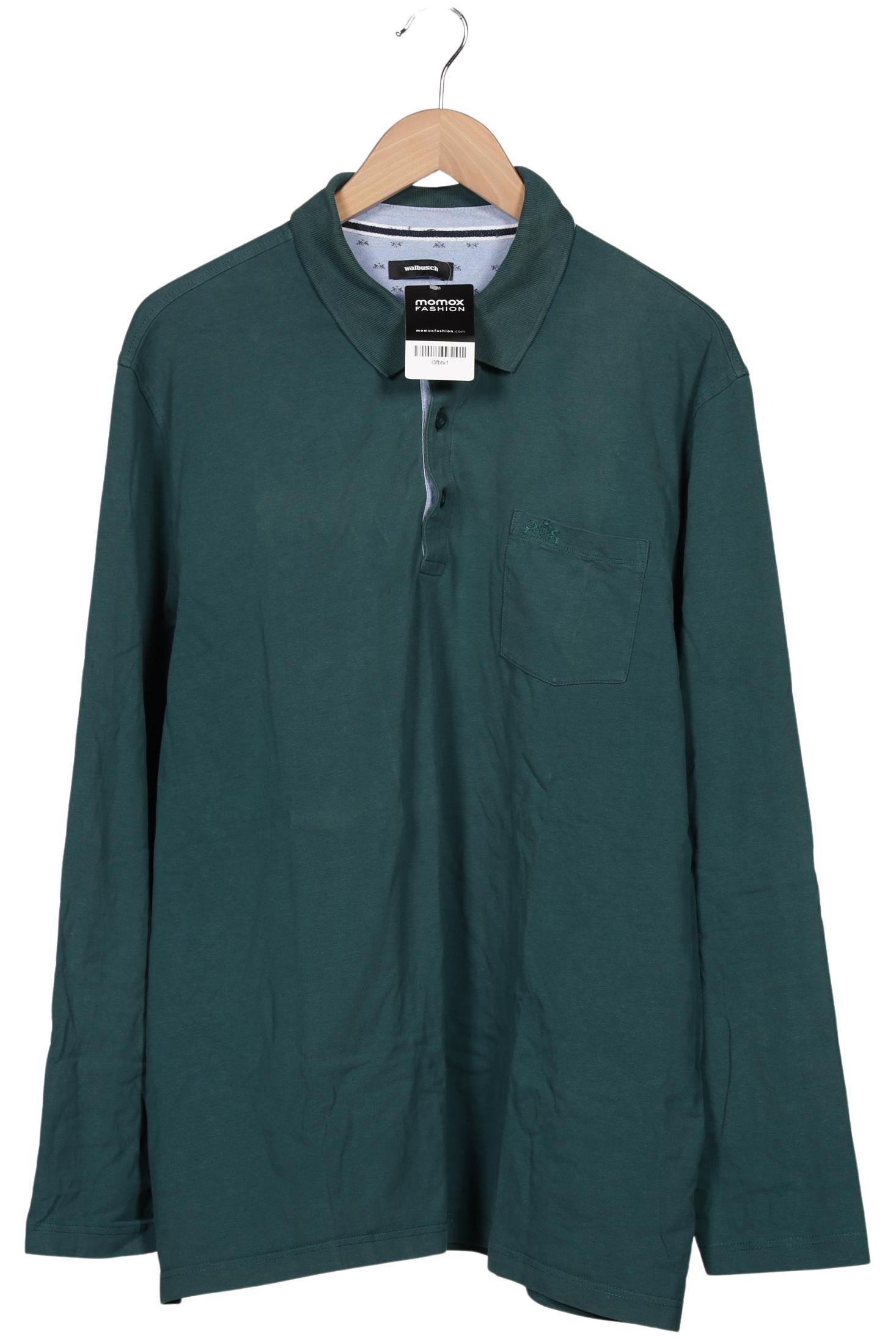 

Walbusch Herren Poloshirt, türkis, Gr. 56