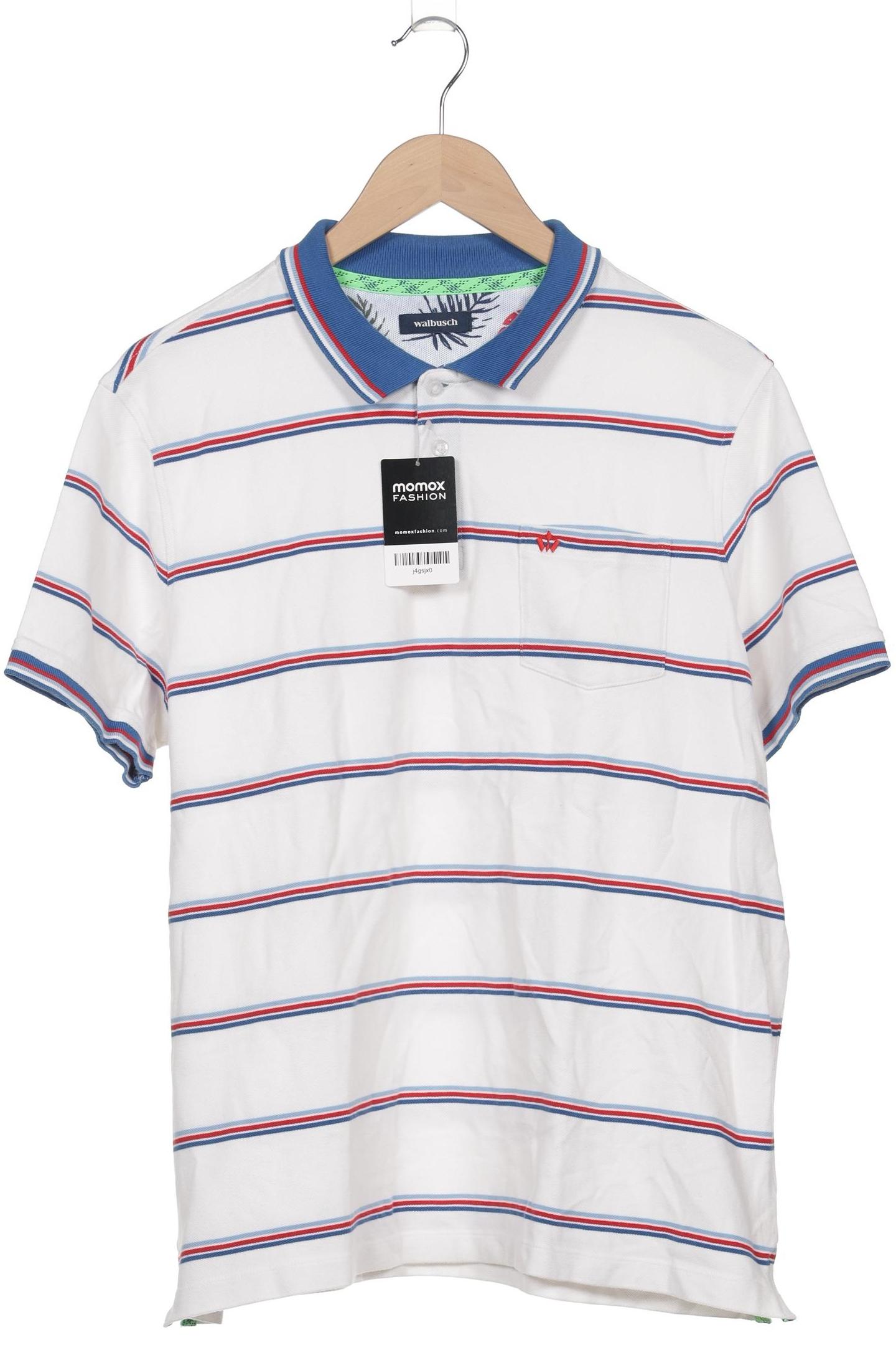 

Walbusch Herren Poloshirt, weiß, Gr. 54
