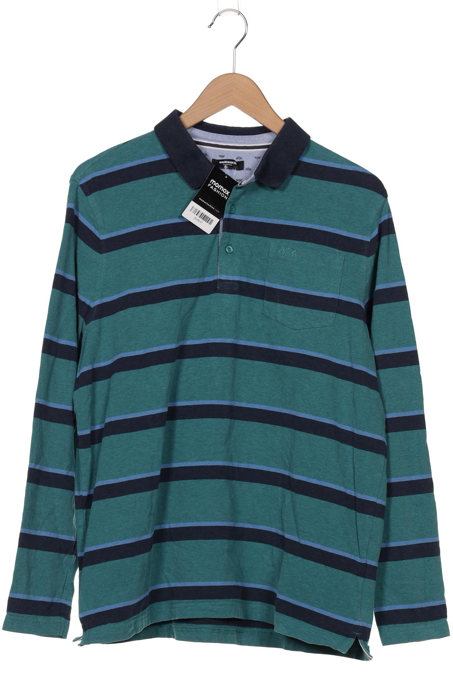 

Walbusch Herren Poloshirt, grün, Gr. 50