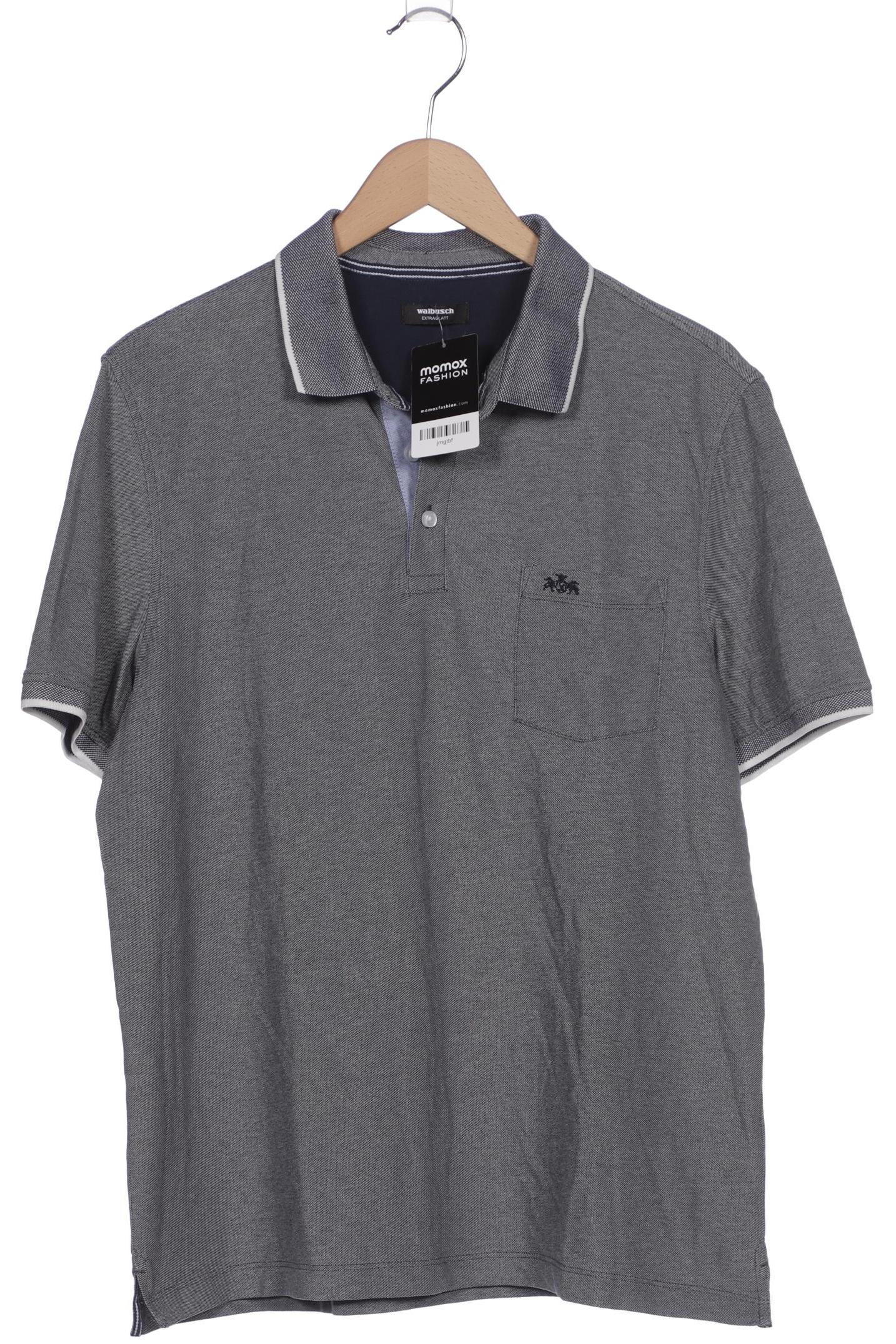 

Walbusch Herren Poloshirt, grau, Gr. 52