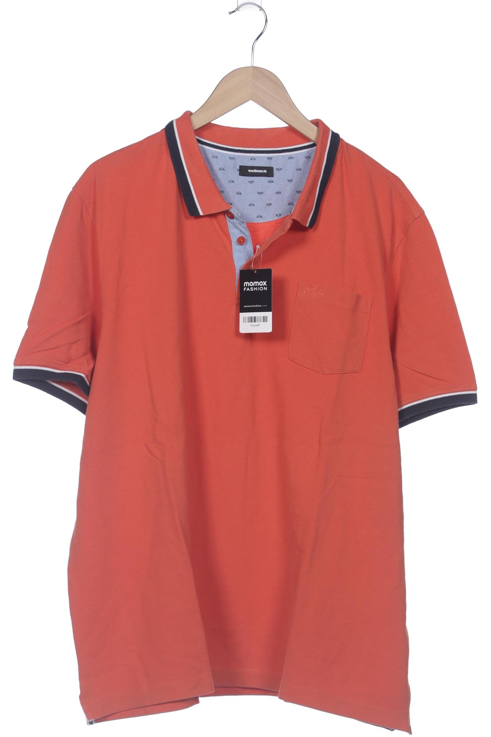 

Walbusch Herren Poloshirt, orange, Gr. 58