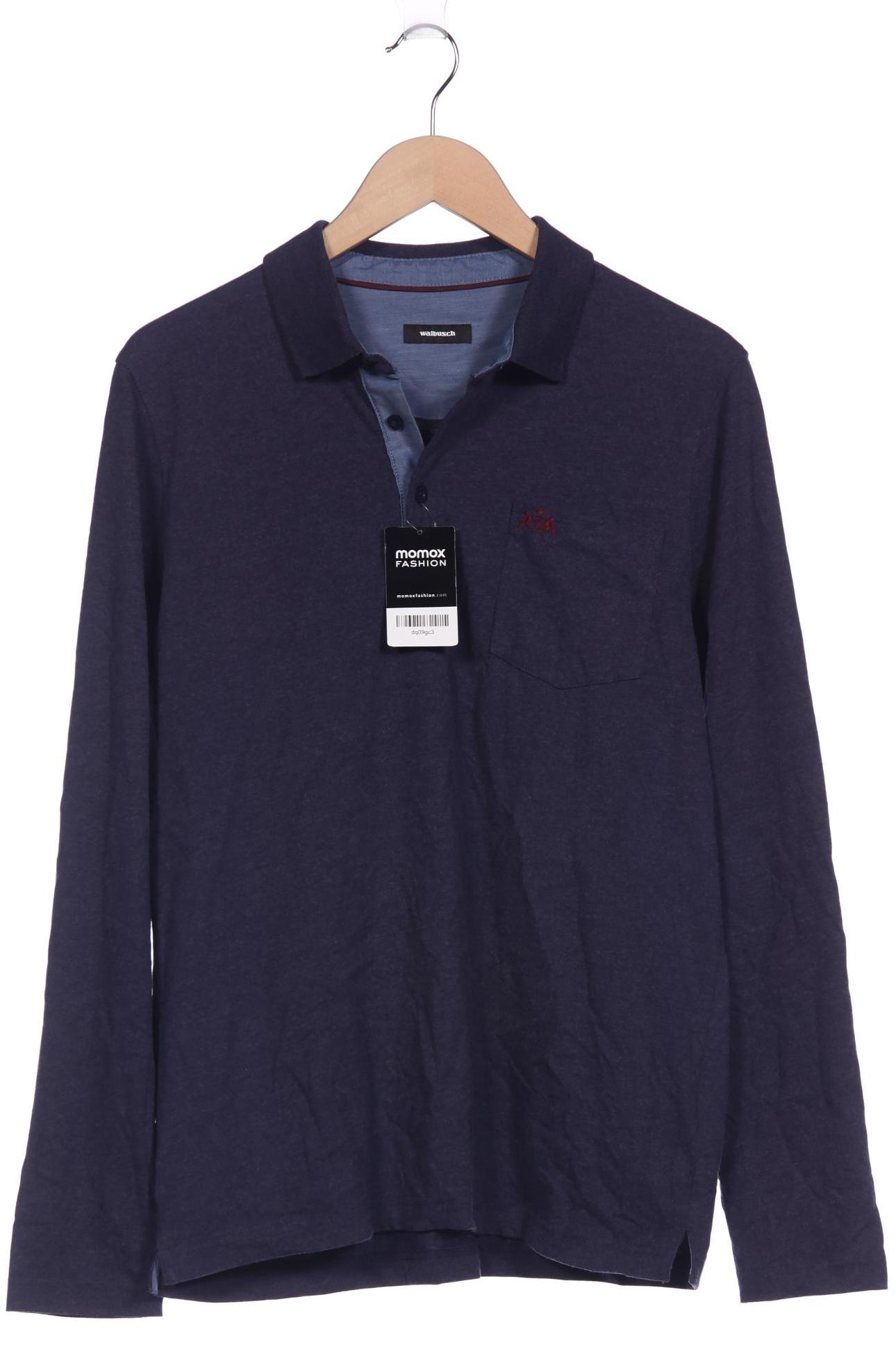 

Walbusch Herren Poloshirt, marineblau, Gr. 48