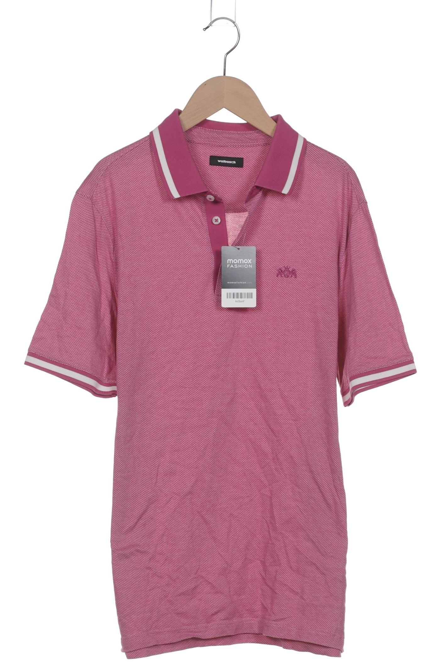 

Walbusch Herren Poloshirt, pink, Gr. 50