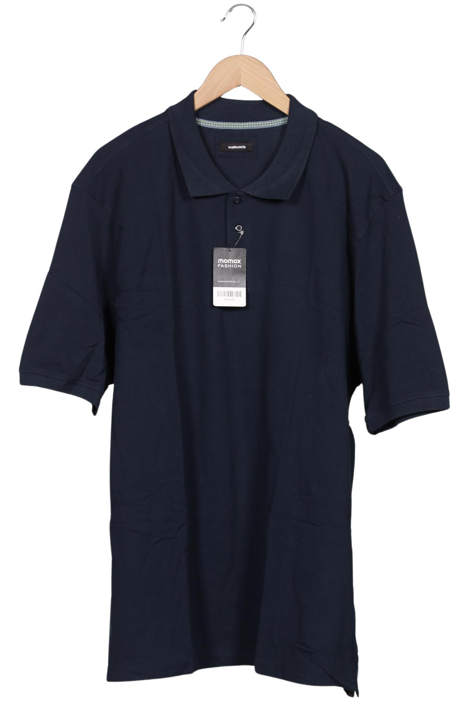 Thumbnail - Walbusch Herren Poloshirt, marineblau, Gr. 62