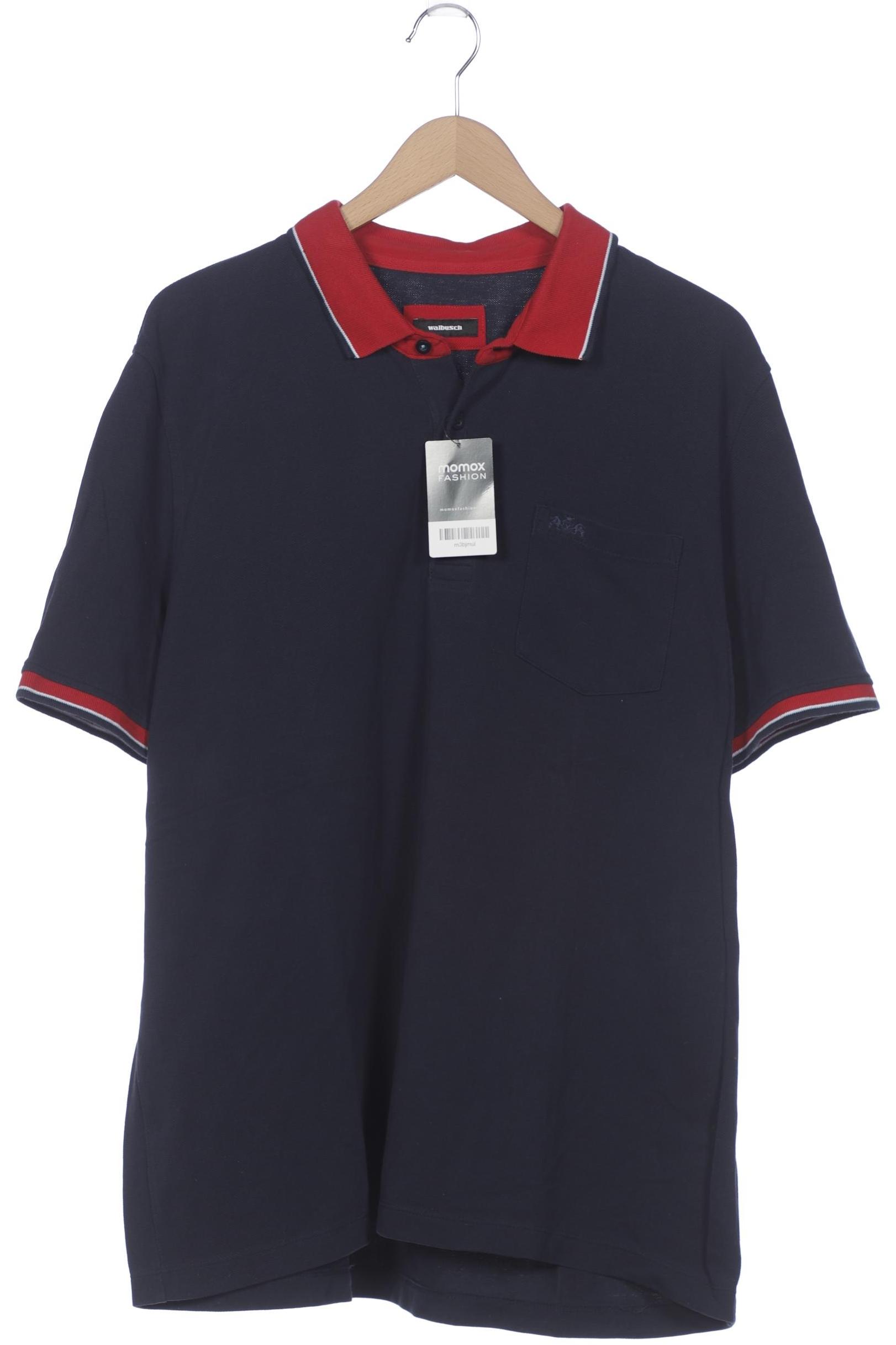 

Walbusch Herren Poloshirt, marineblau, Gr. 56