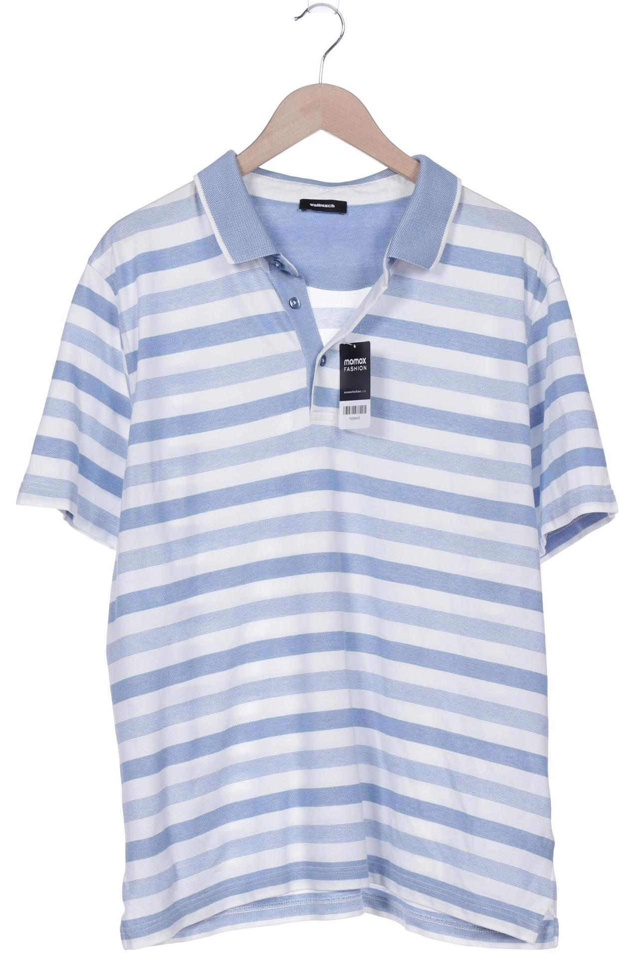 

Walbusch Herren Poloshirt, blau, Gr. 58