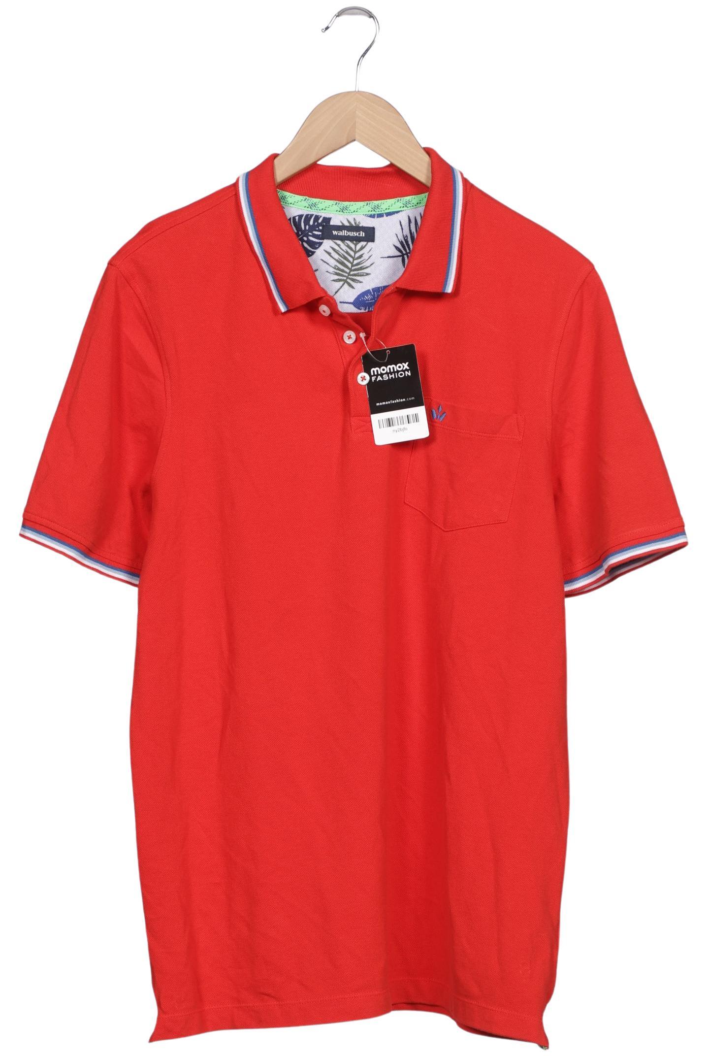 

Walbusch Herren Poloshirt, rot, Gr. 52