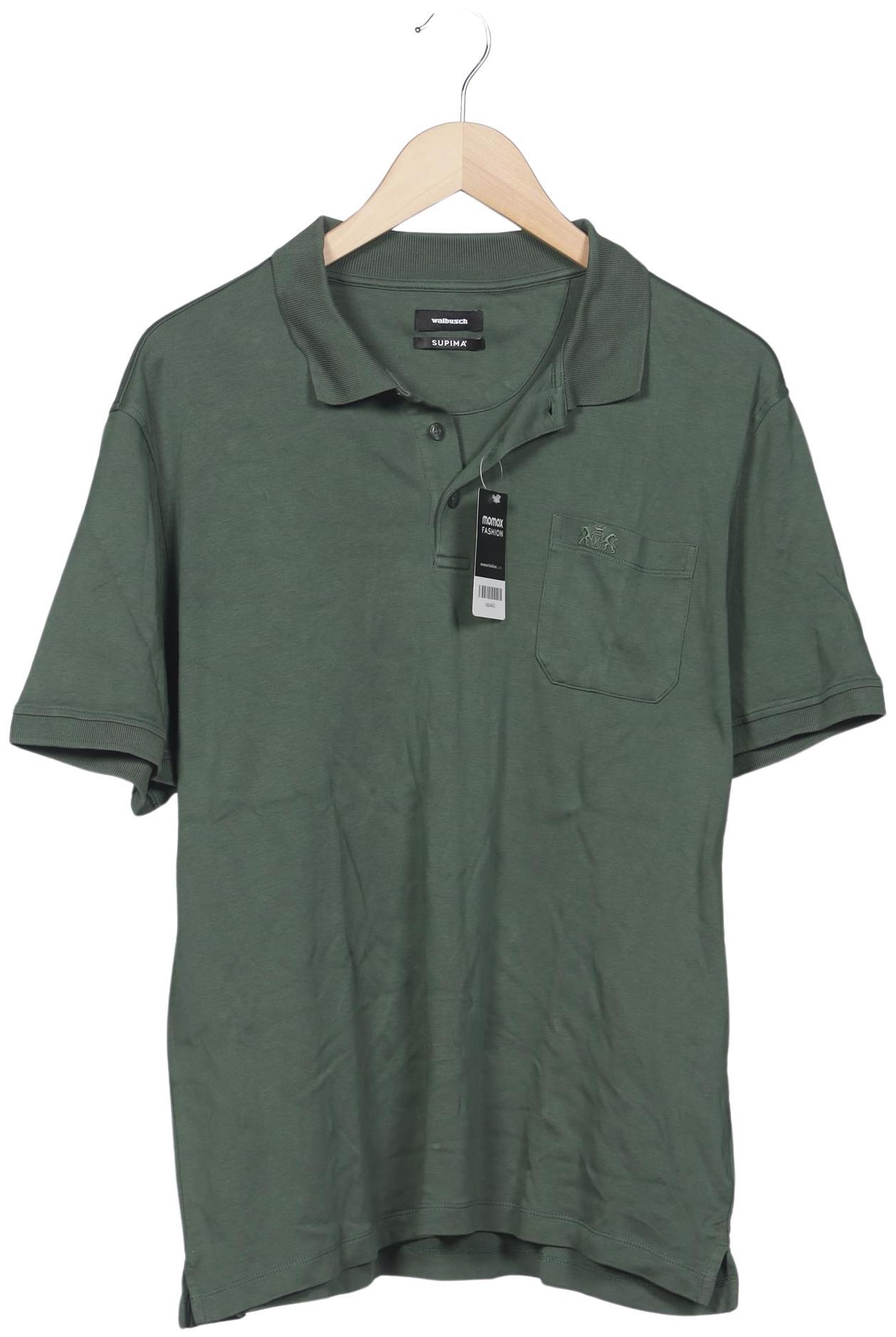 

Walbusch Herren Poloshirt, grün, Gr. 52