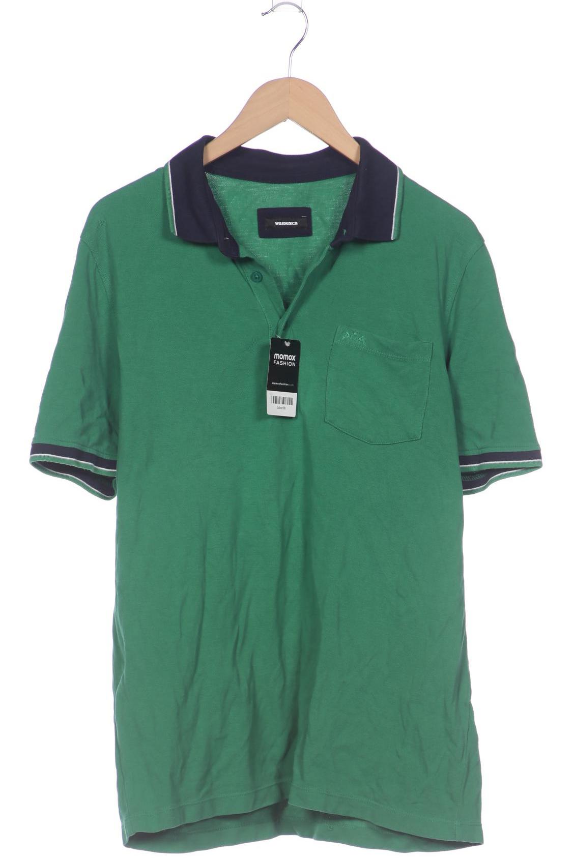 Thumbnail - Walbusch Herren Poloshirt, grün, Gr. 54
